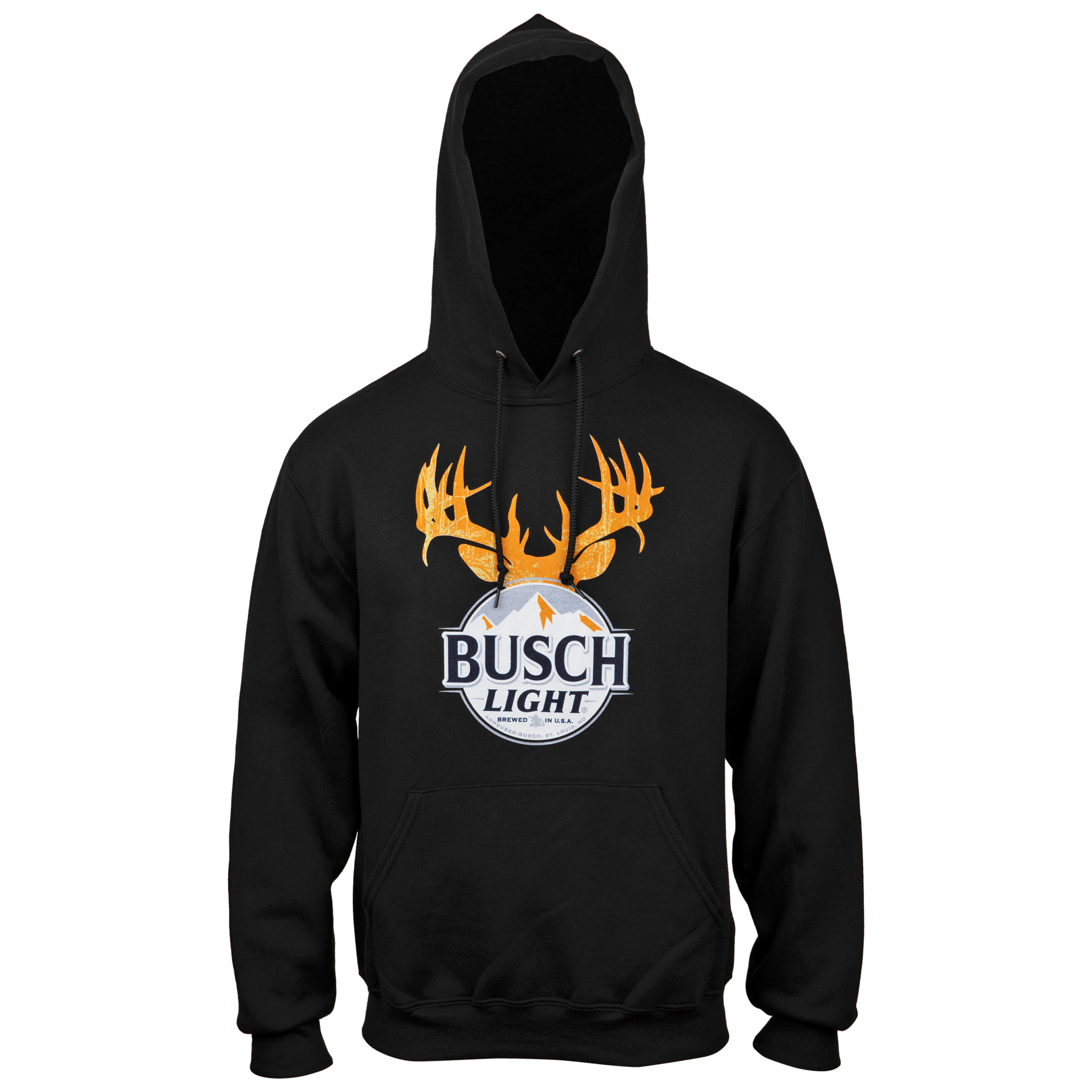 Busch Light Deer Antlers Hunter's Hoodie