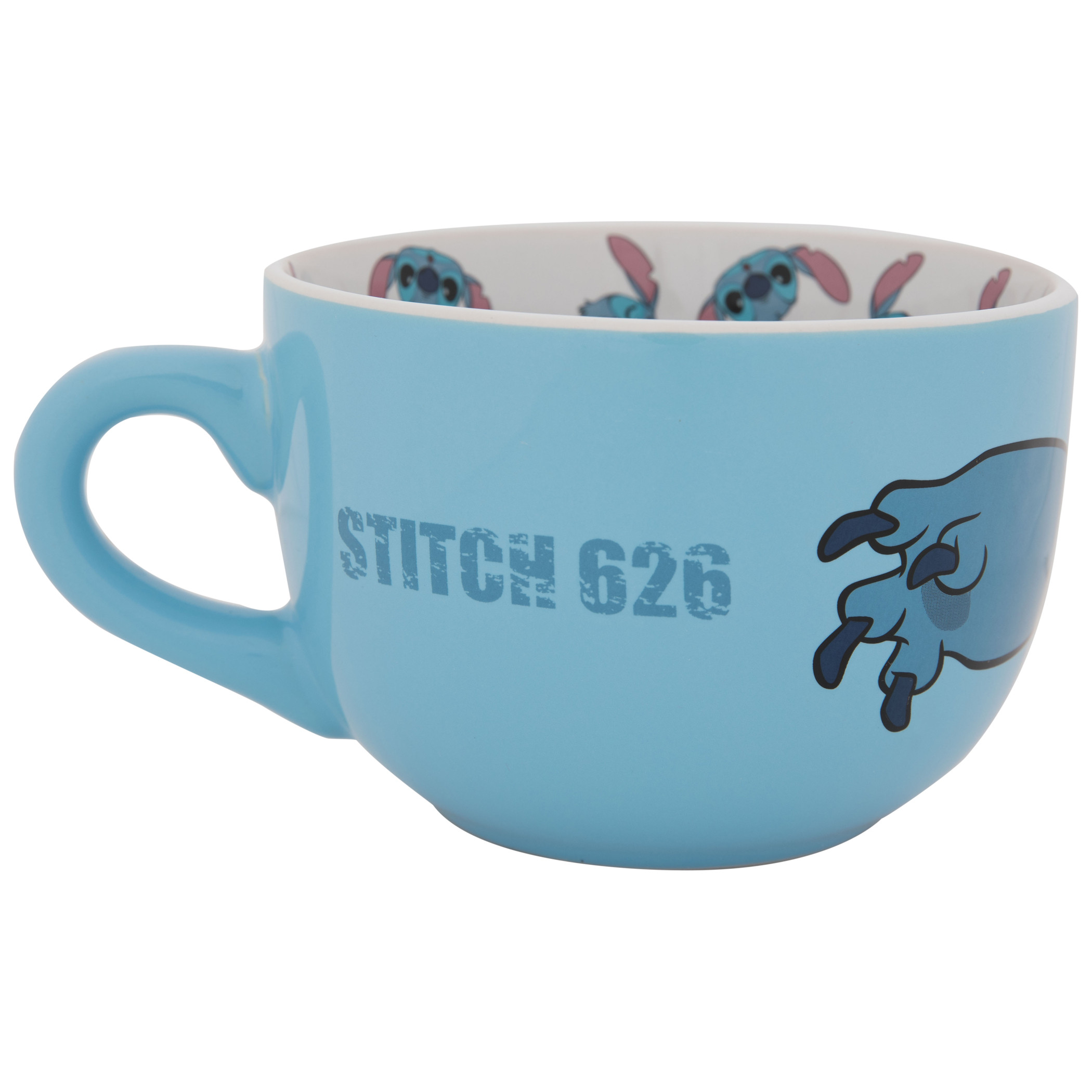 2 DISNEY STITCH 626 Ceramic Coffee Mug Cup NEW