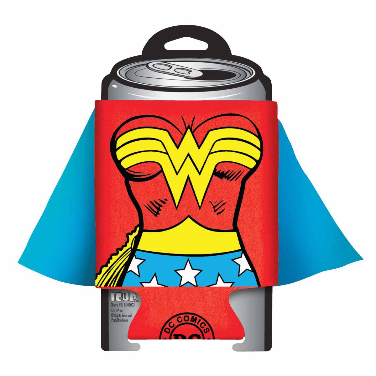 Wonder Woman Caped Can Cooler