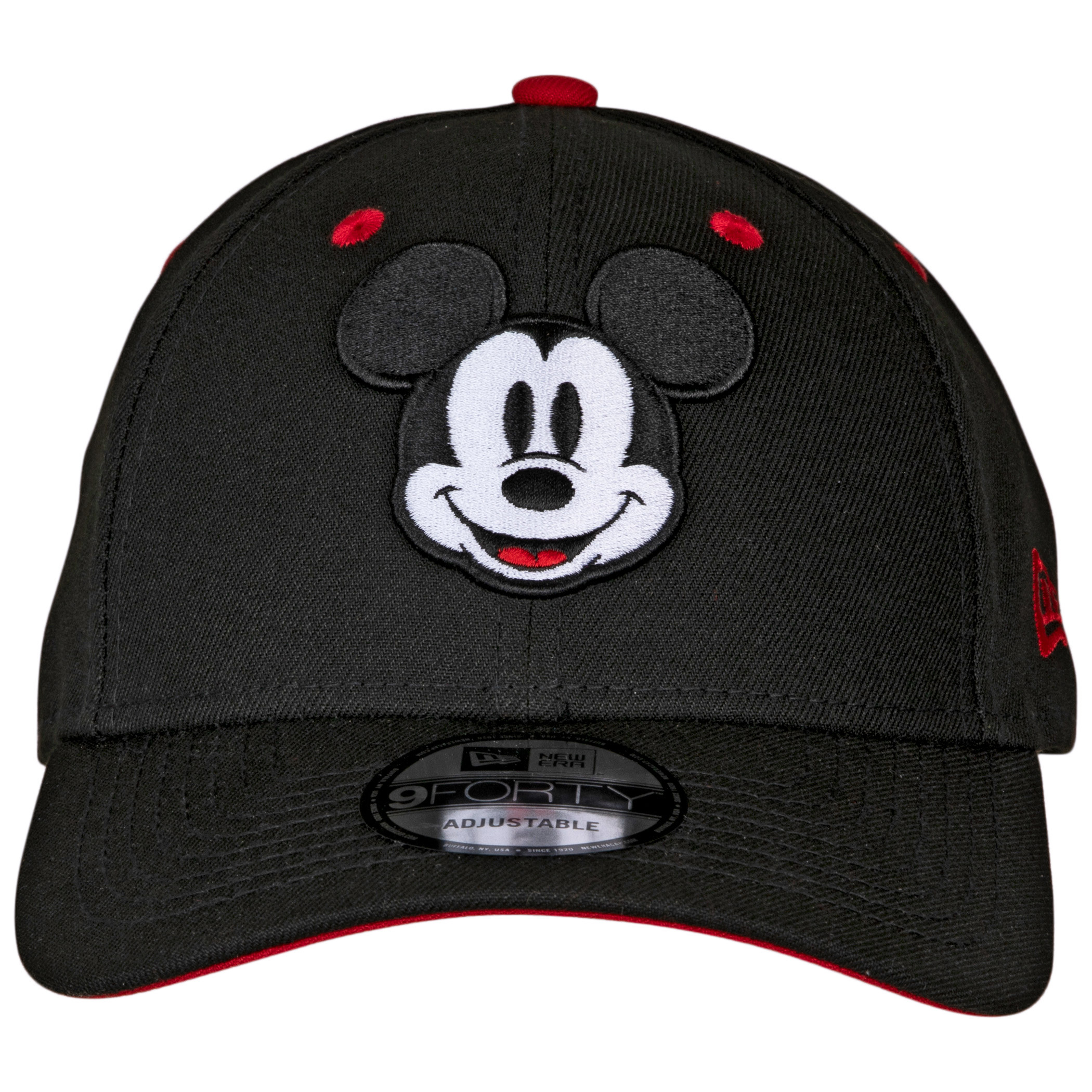 Mickey Mouse Classic Head Logo New Era 9forty Adjustable Hat