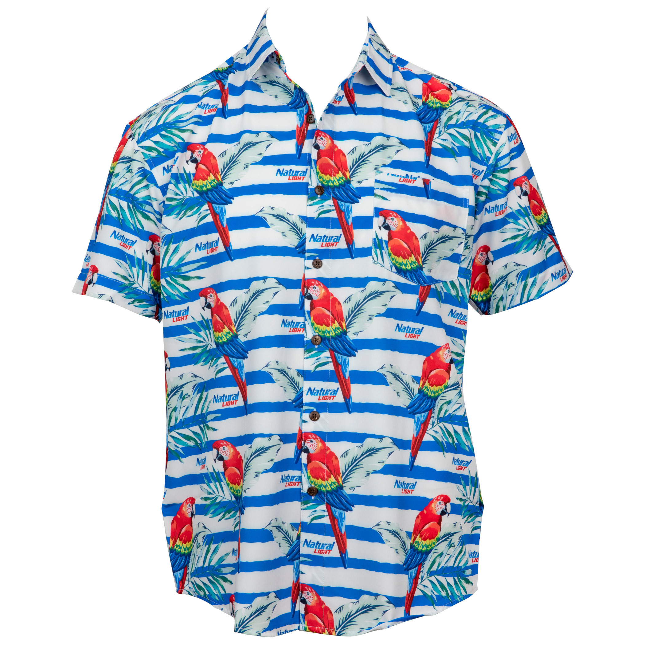 Natural Light The Weekender Tropical Bros. Hawaiian Shirt