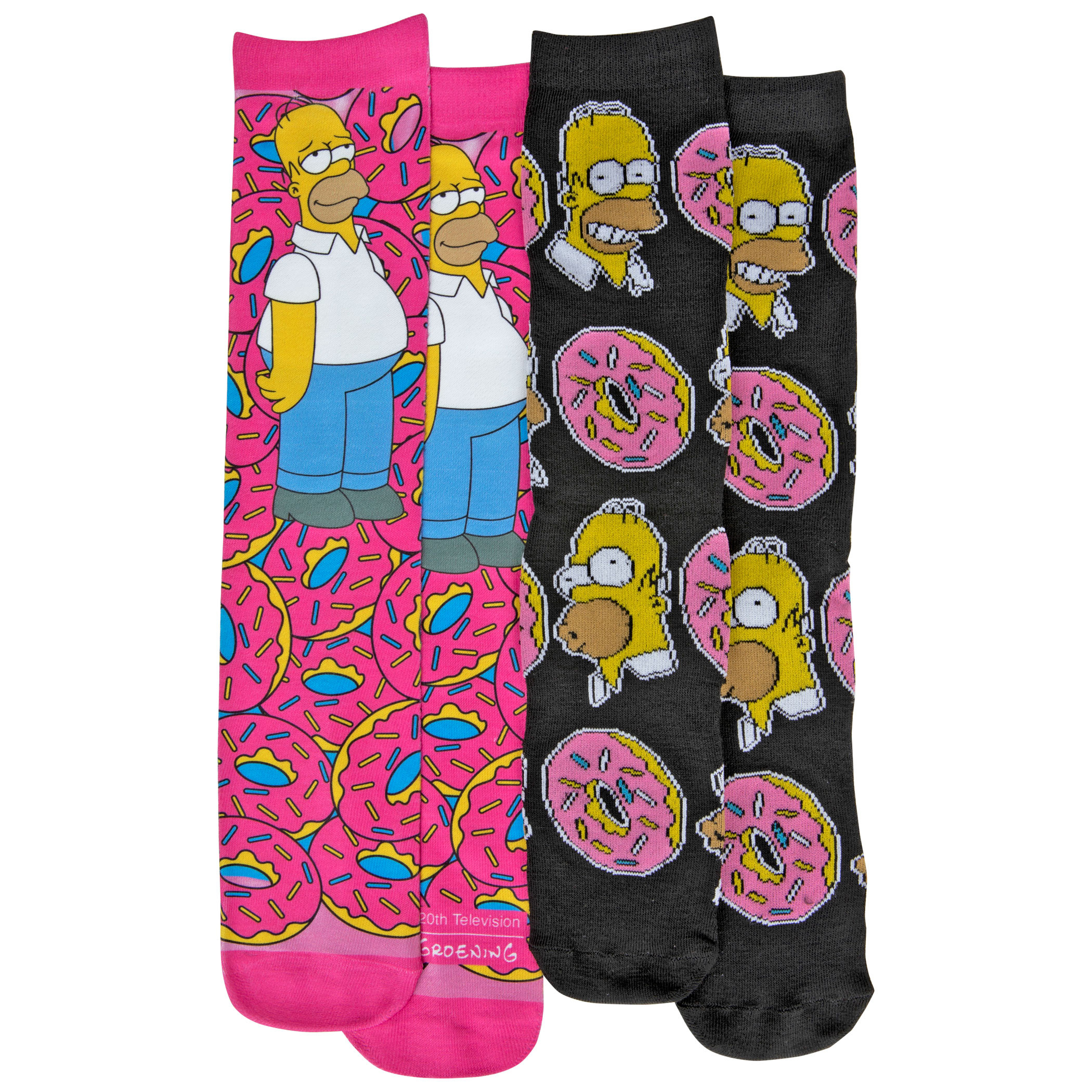 Buy The Simpsons Homer Donuts All Over Print Aero Boxer Briefs Underwear