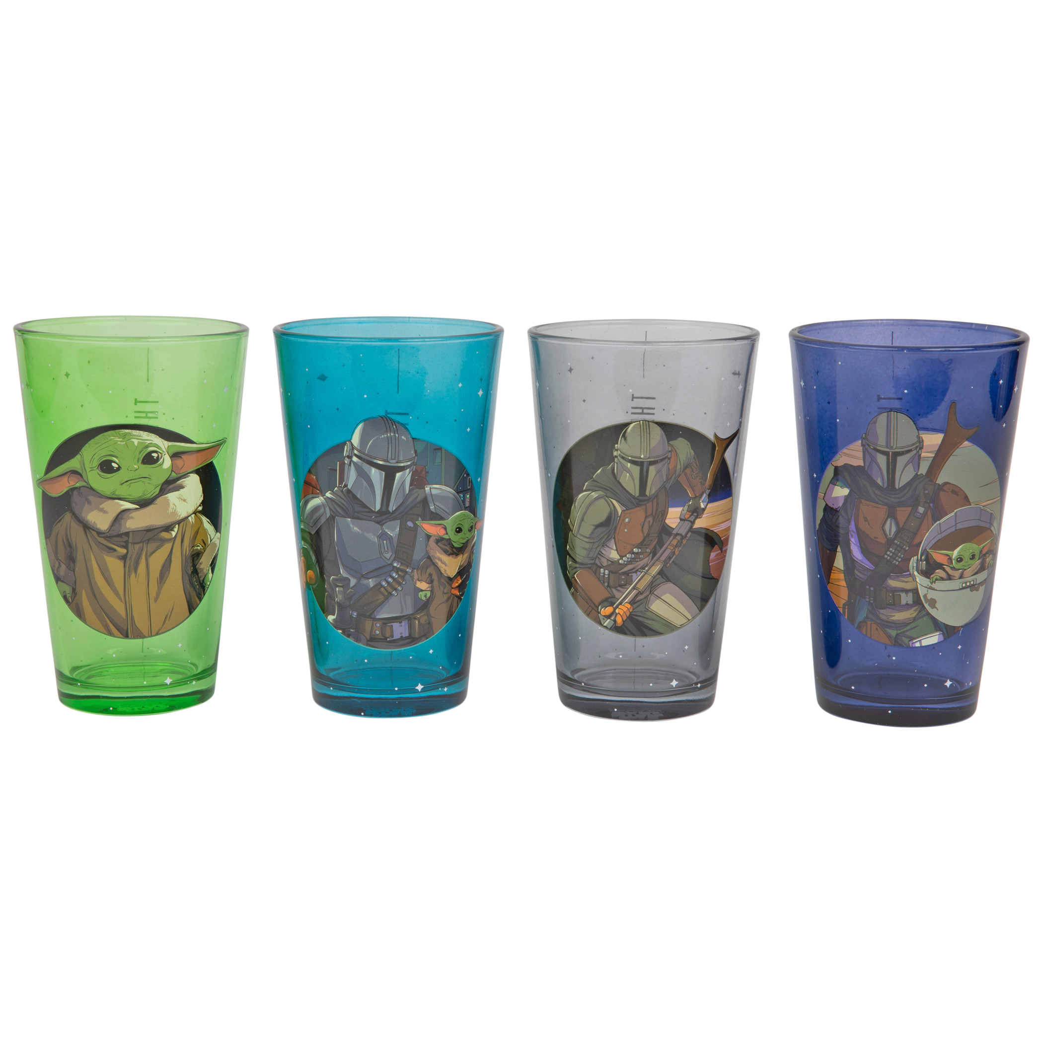 Star Wars The Mandalorian and The Child Pint Glass 16 oz – Shadow