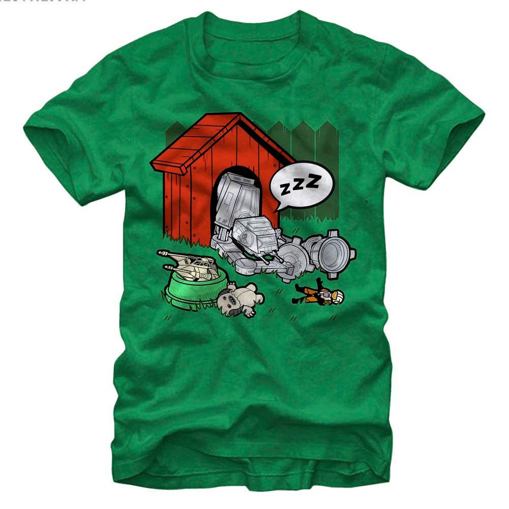 Star Wars Doghouse Green T-Shirt