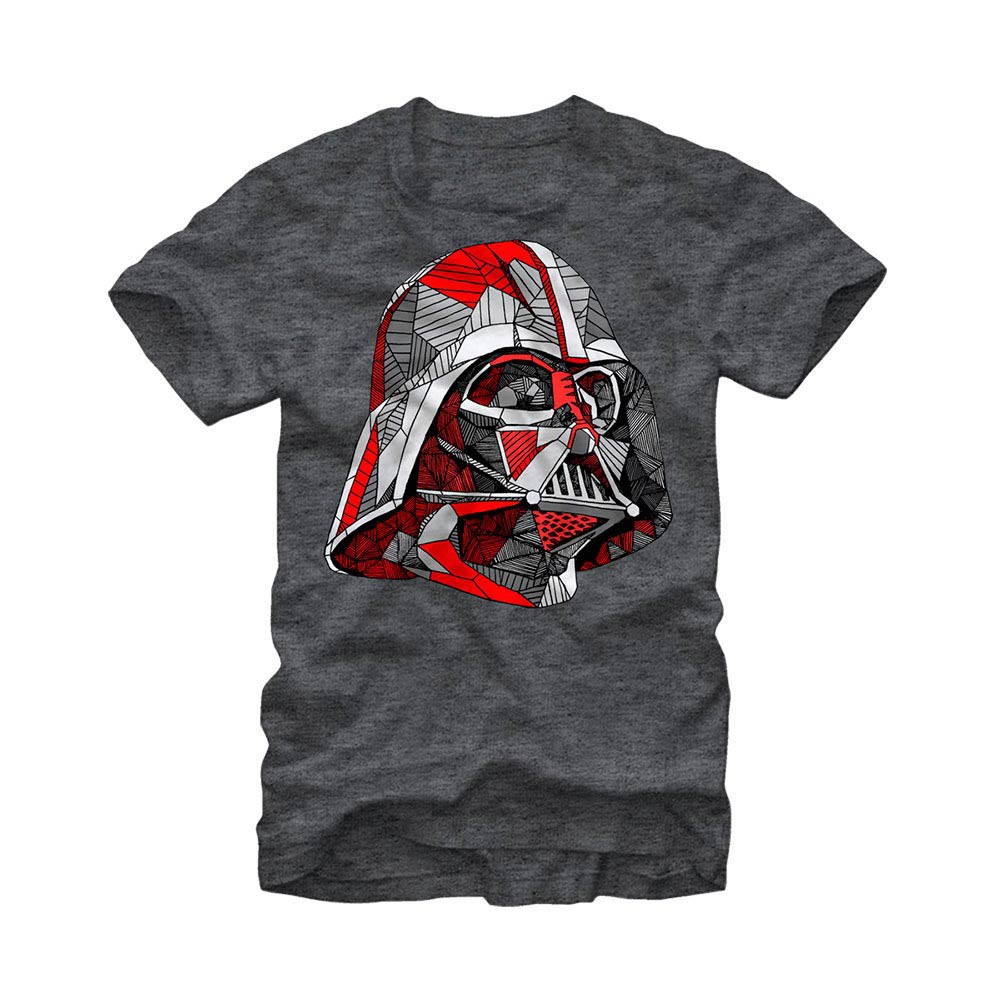 Star Wars Line Vader Gray T-Shirt