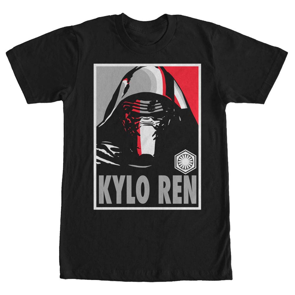 Star Wars Episode 7 Vote Kylo Black T-Shirt
