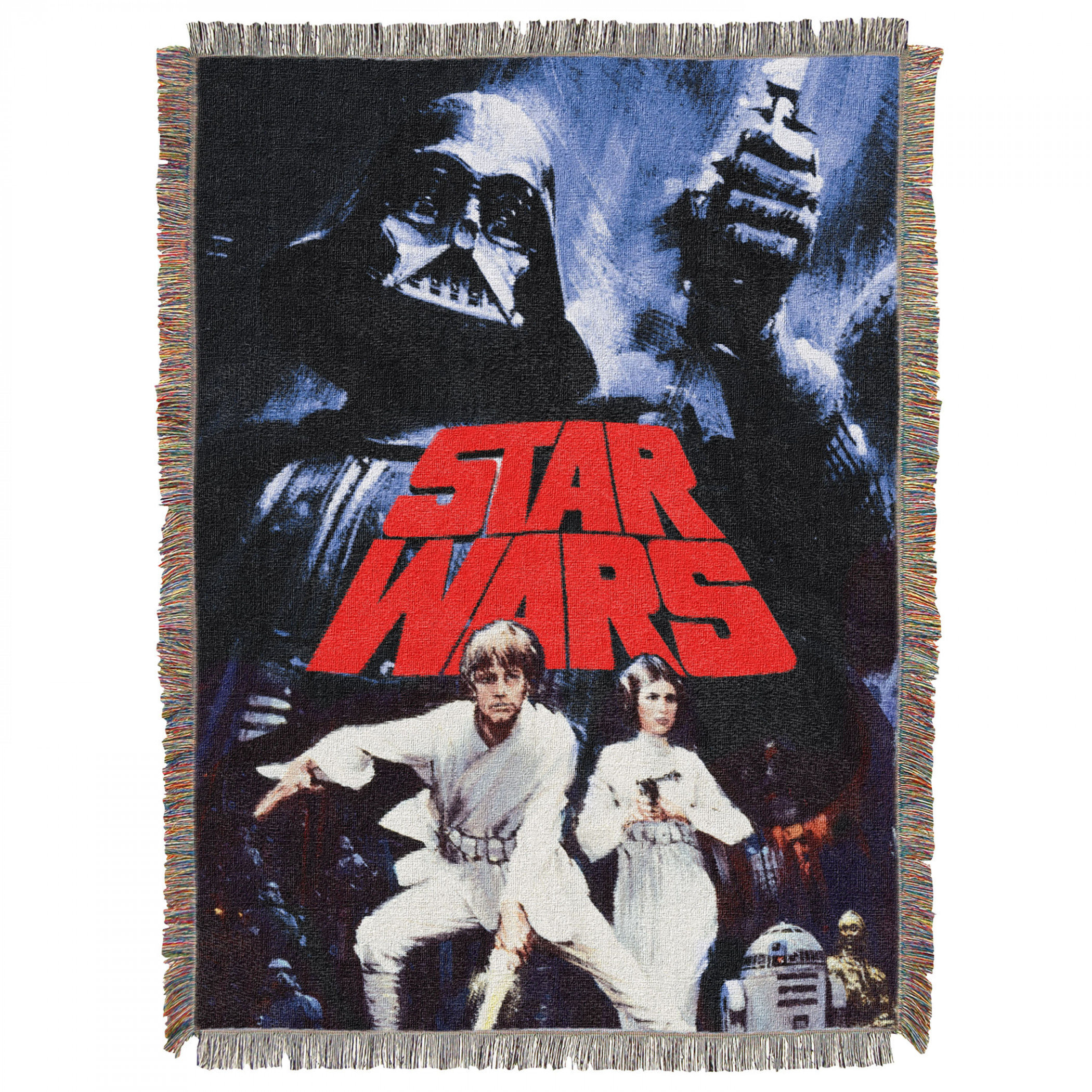 Star Wars Galaxy in Turmoil Tapestry Throw Blanket 48"x60"