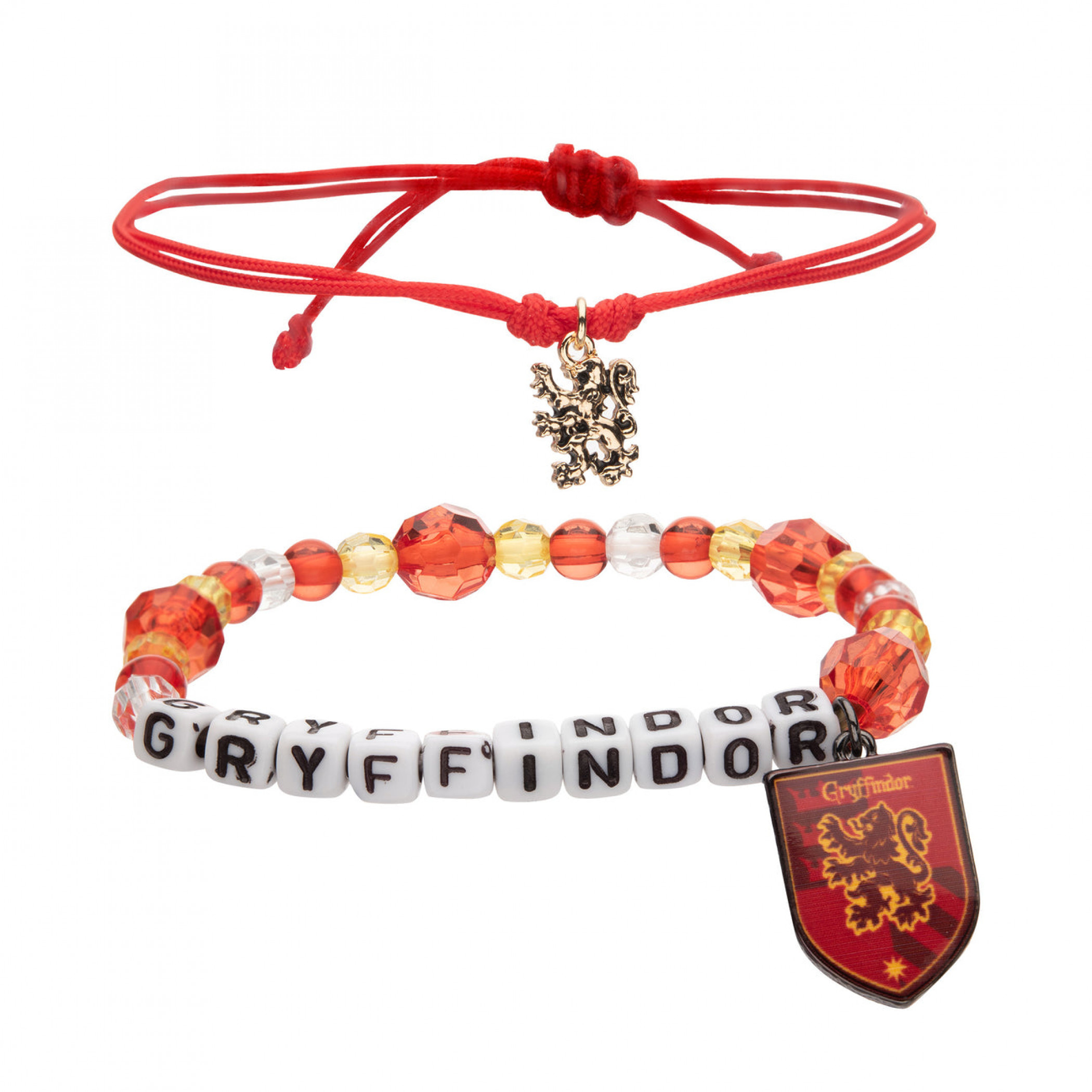 Harry Potter Gryffindor Bracelet Set 2-Pack