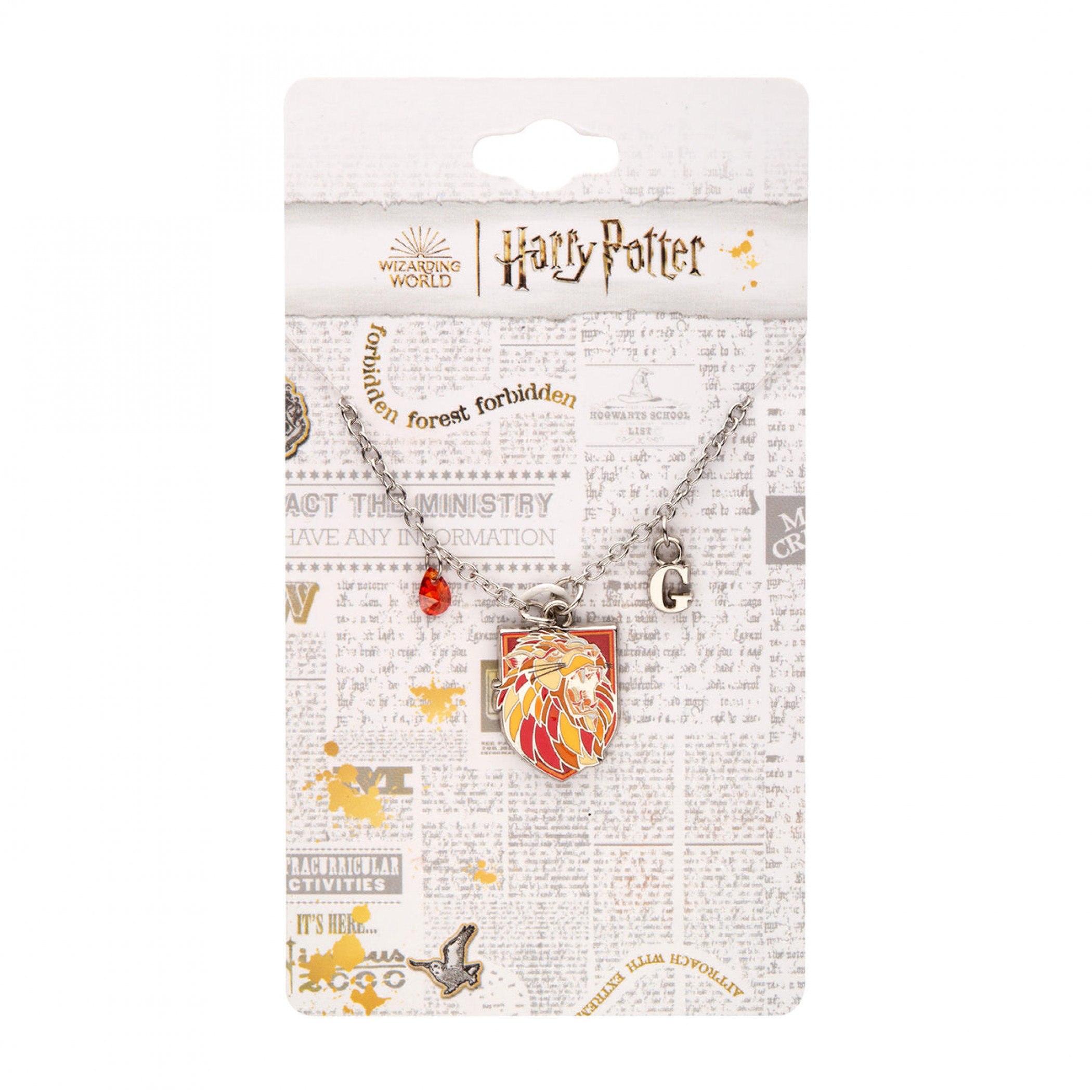 Harry Potter Gryffindor Pendant Necklace