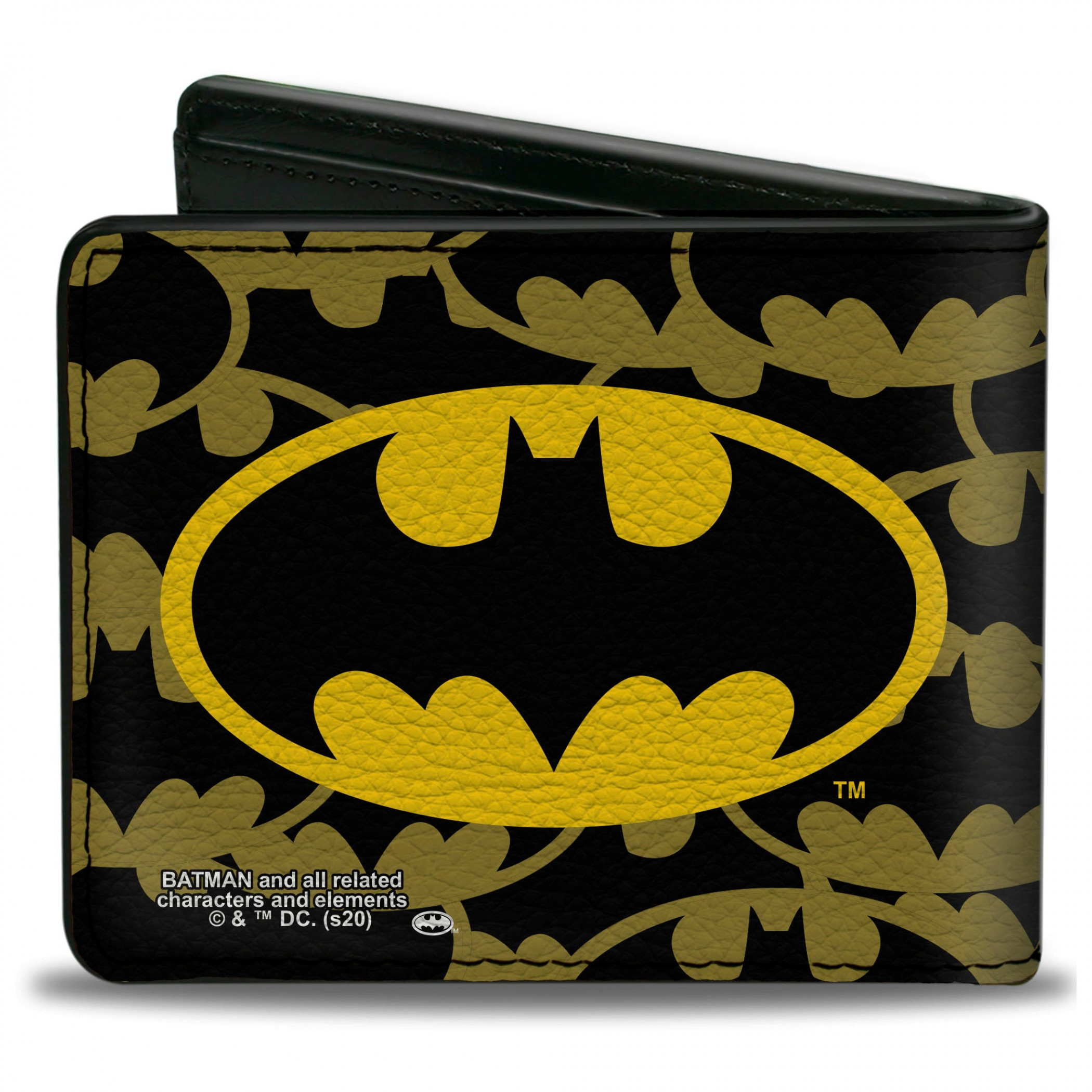 Batman Classic Logo Stacked Bi-Fold Wallet