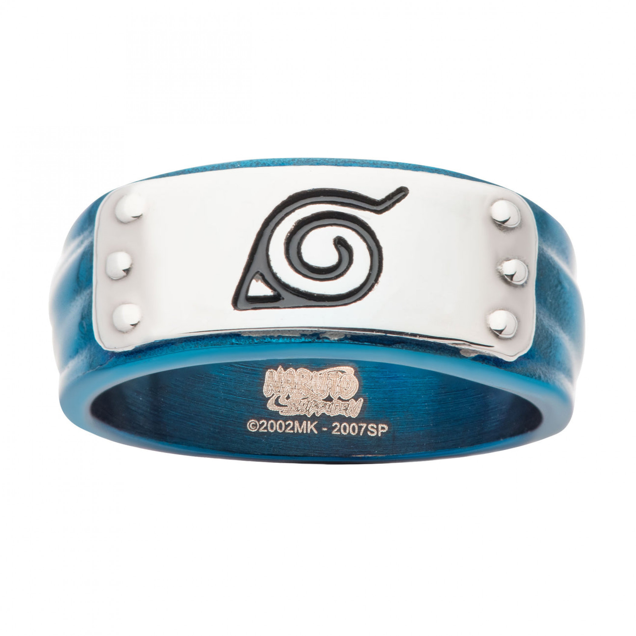 Naruto Blue Headband Ring