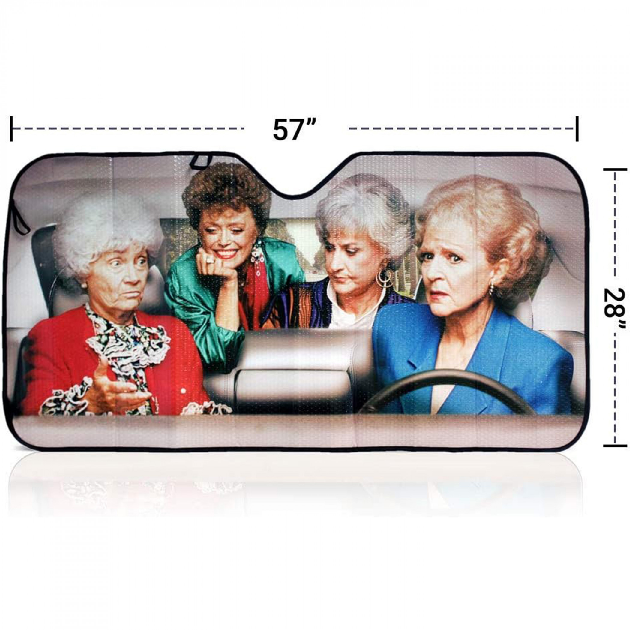 Golden Girls Foldable Car Sun Shade