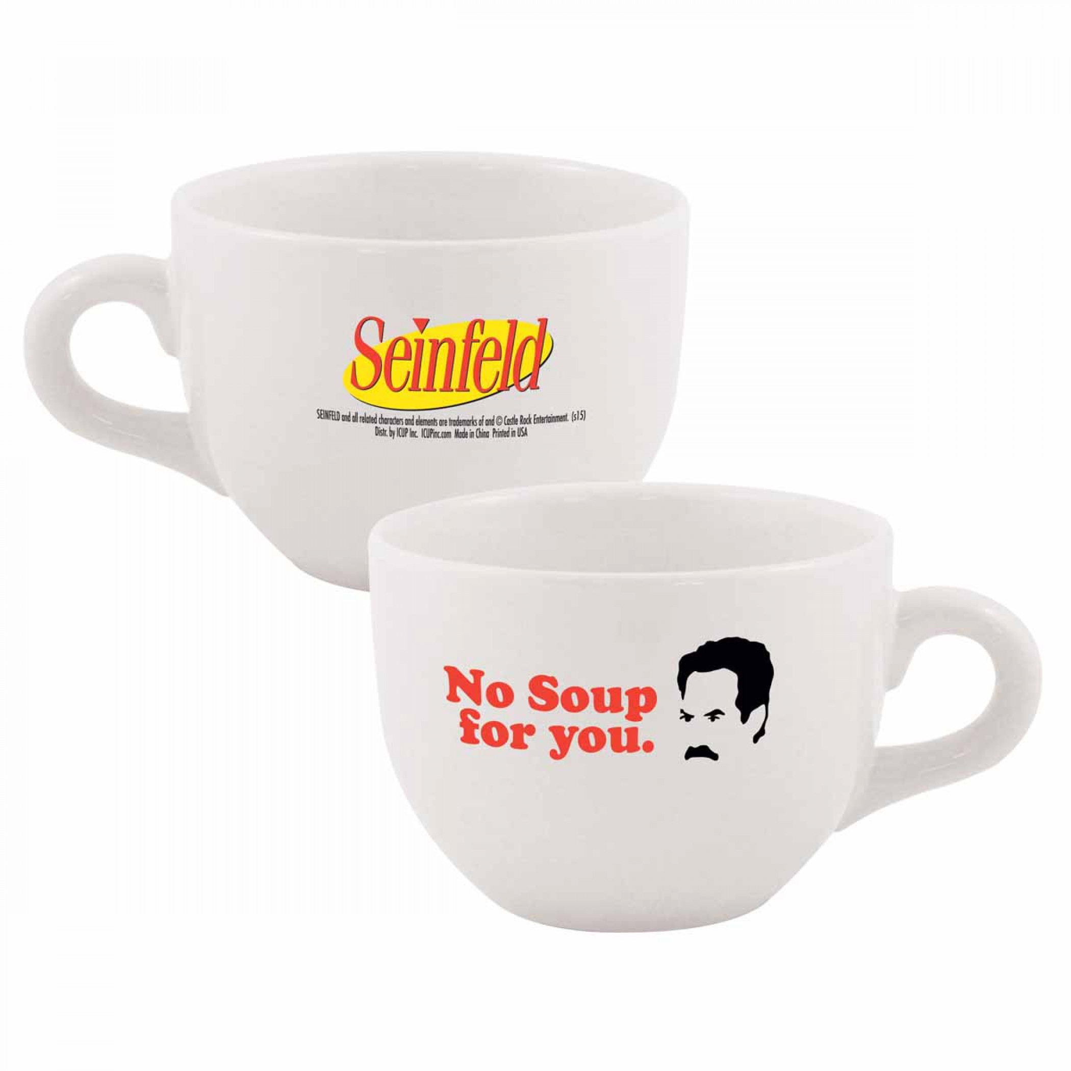 Seinfeld No Soup Ceramic Coffee Mug