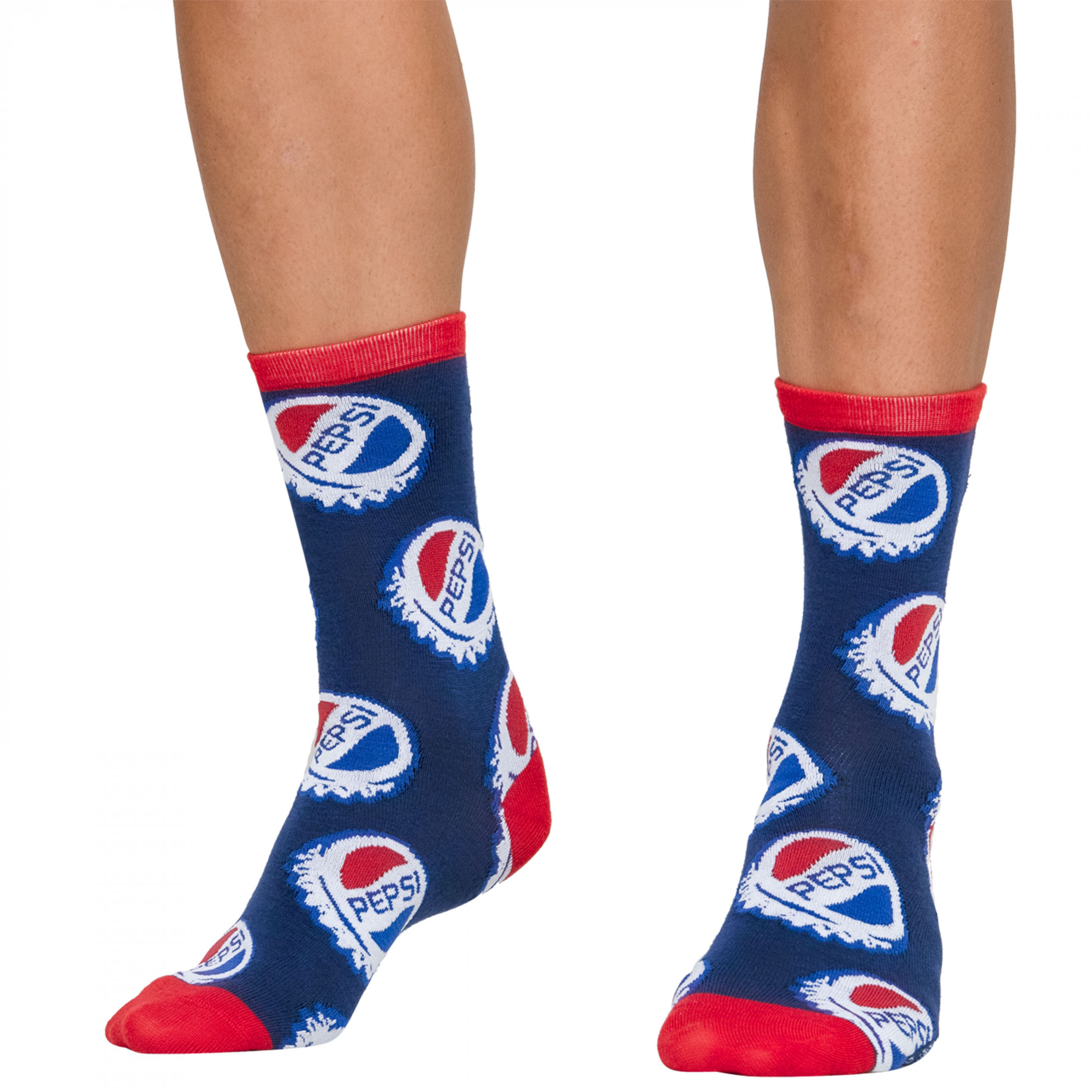 Pepsi Logos 3-Pack Crew Socks