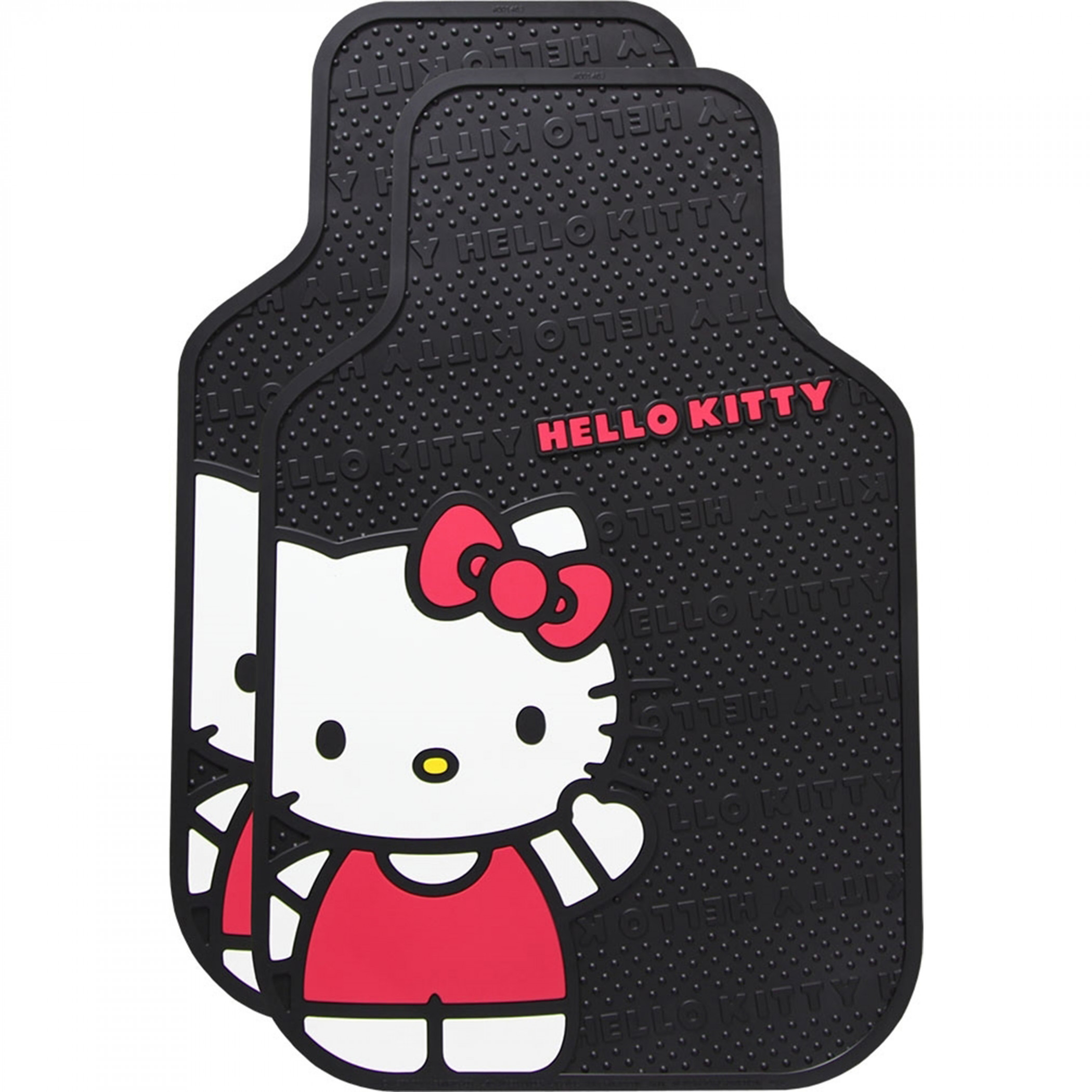 Hello Kitty Wavin' Hi 2-Pack Car Floor Mat