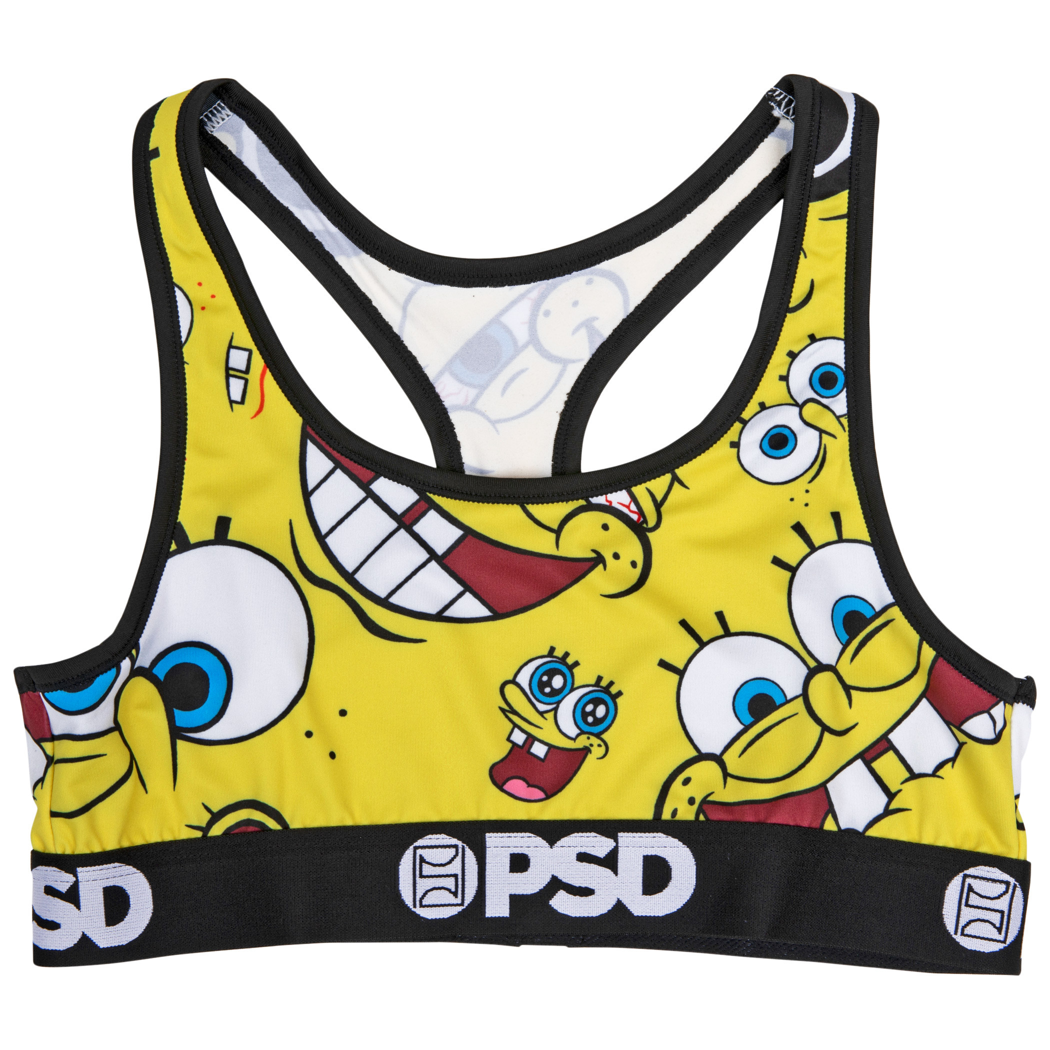PSD Womens Sports Bra Spongebob Sherbert Multi