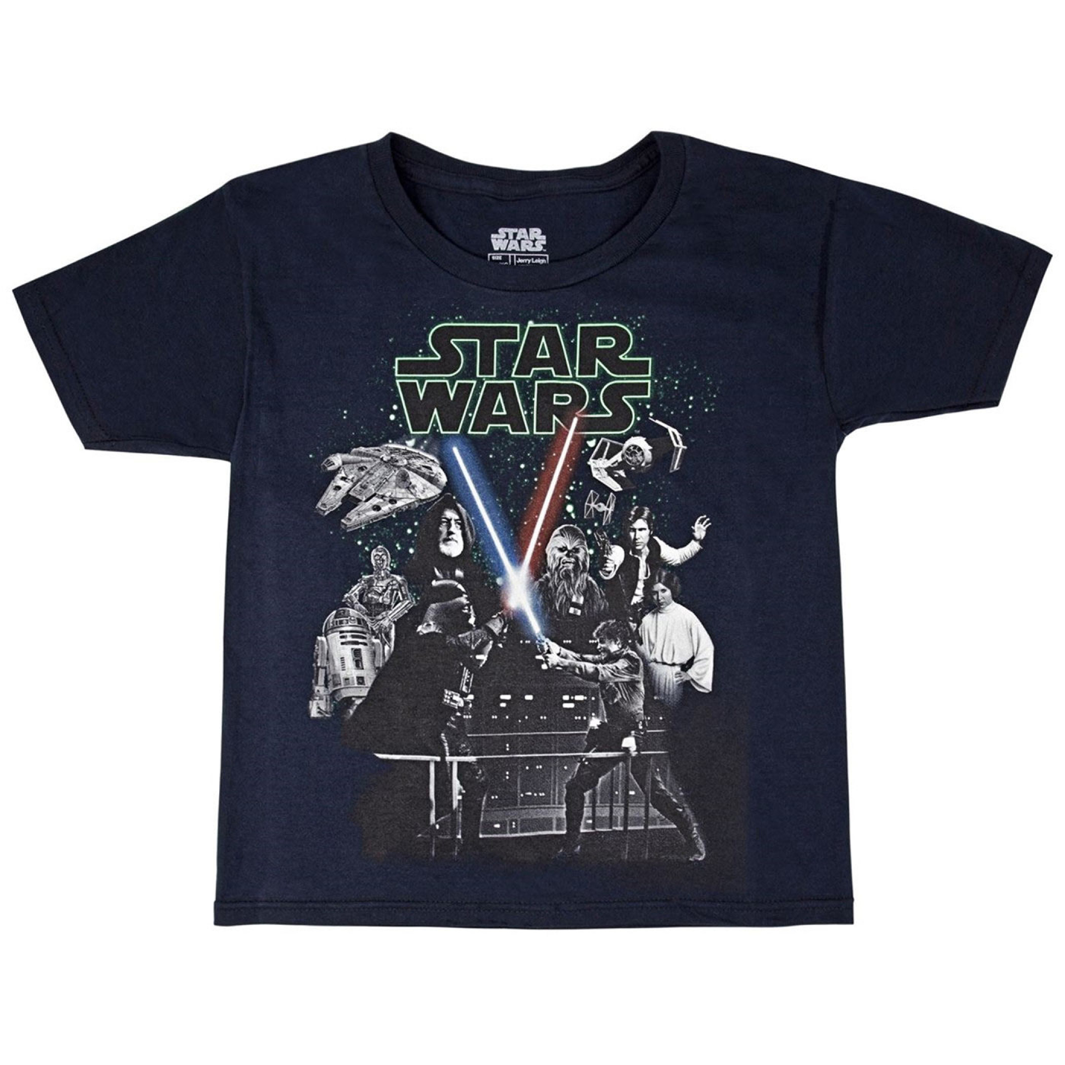 Star Wars A New Hope Glow in the Dark Youth T-Shirt