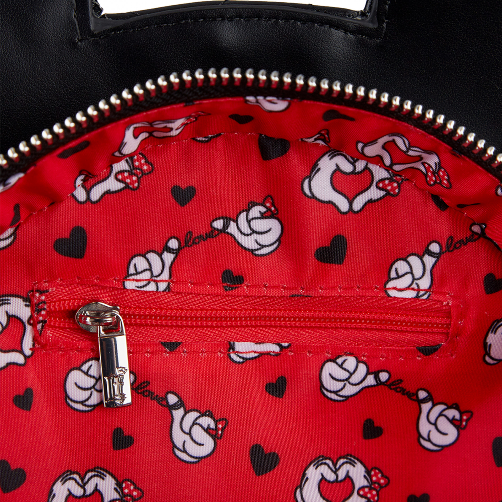 Disney Minnie Mouse Valentine's Reversible Crossbody Bag by Loungefly