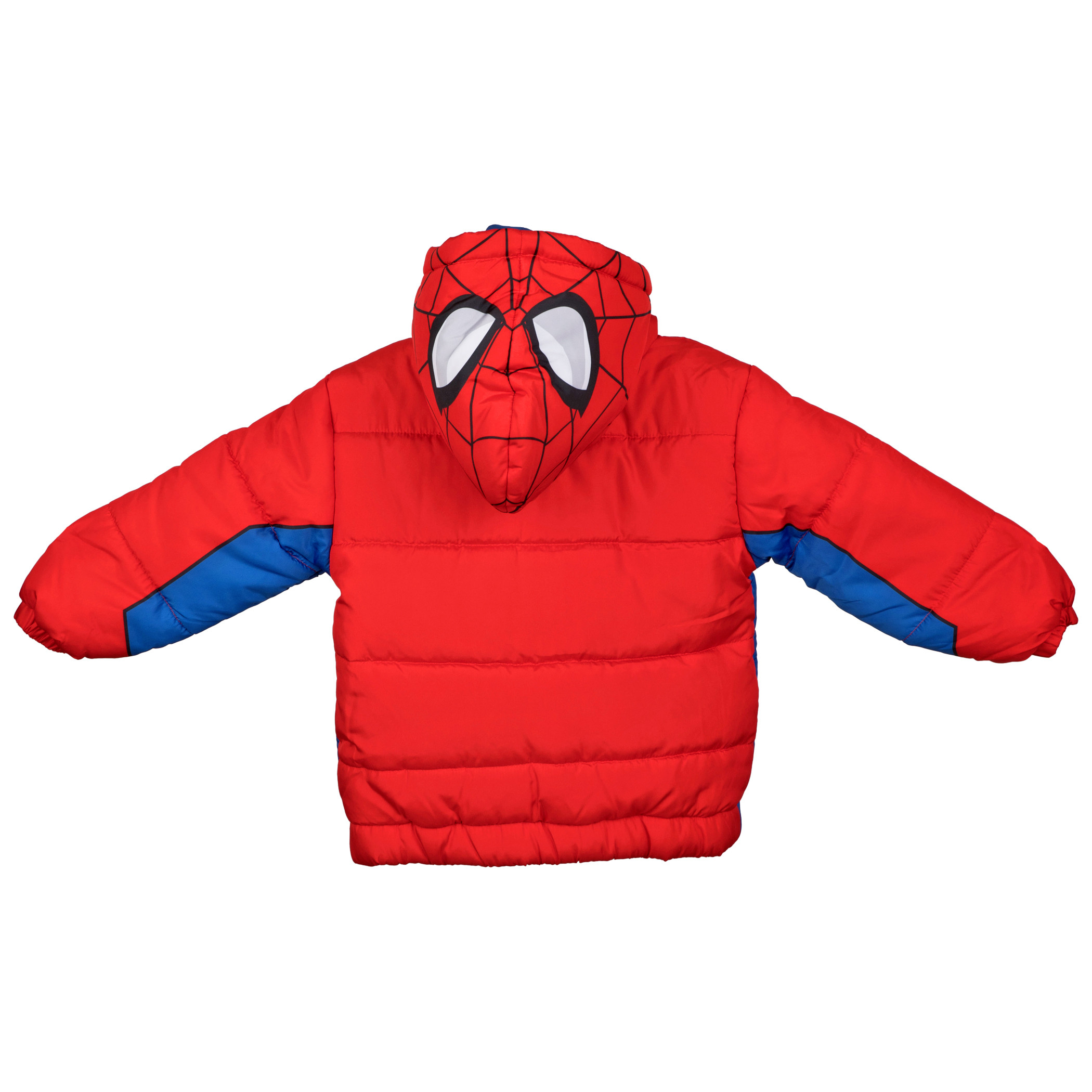 Spiderman Black Puffer Jacket