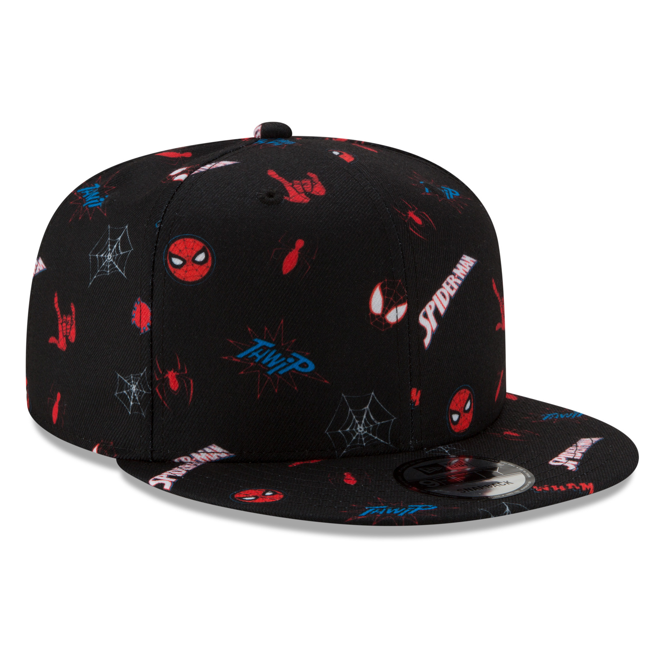 Spider-Man Parker & Miles Scattered New Era 9Fifty Adjustable Hat