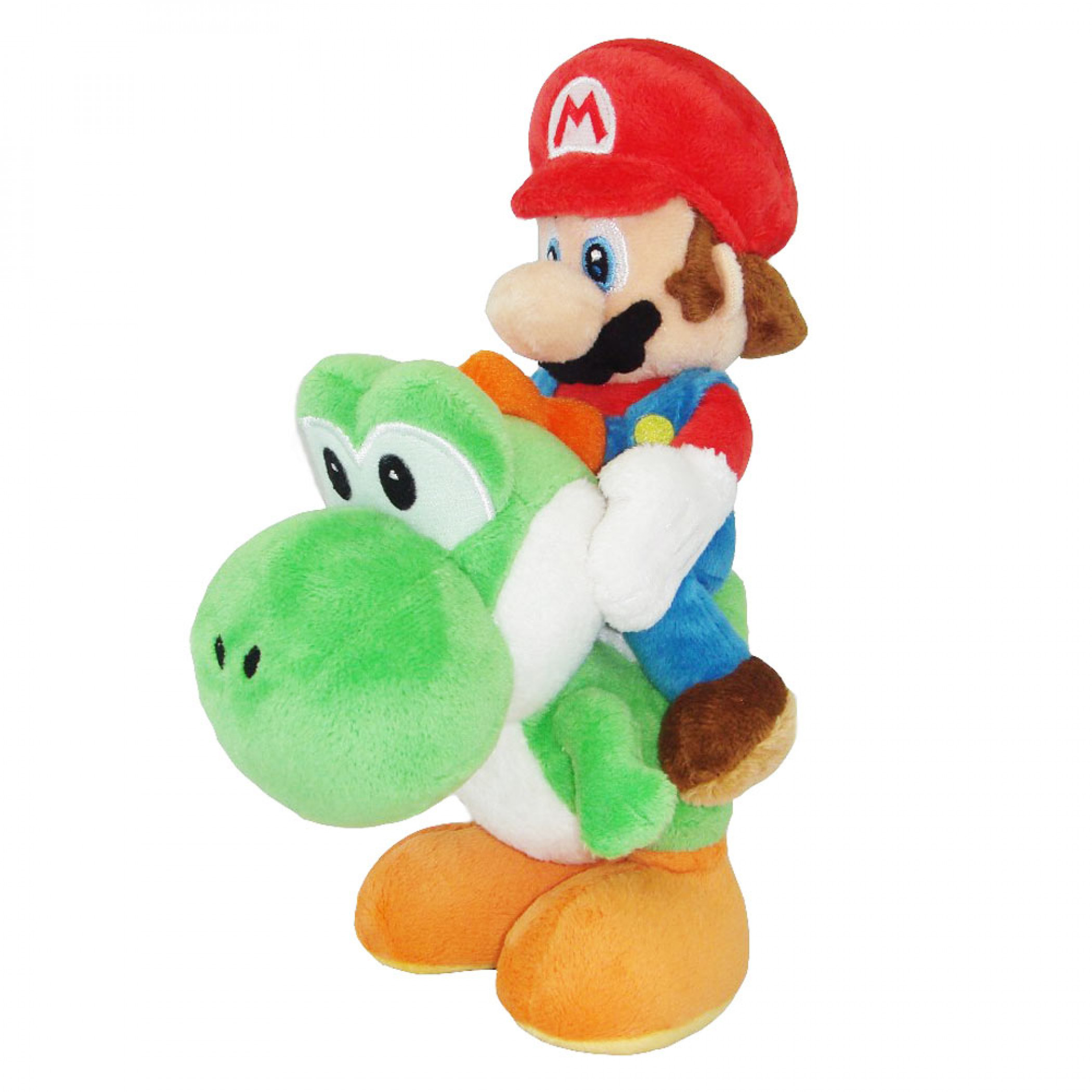 Super Mario Bros. Riding Yoshi 8" Plush Toy