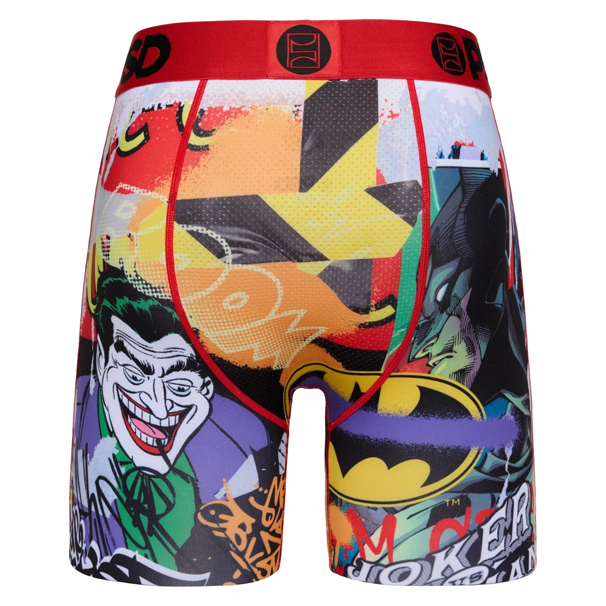 The Joker Vs Batman Collage PSD Boxer Briefs