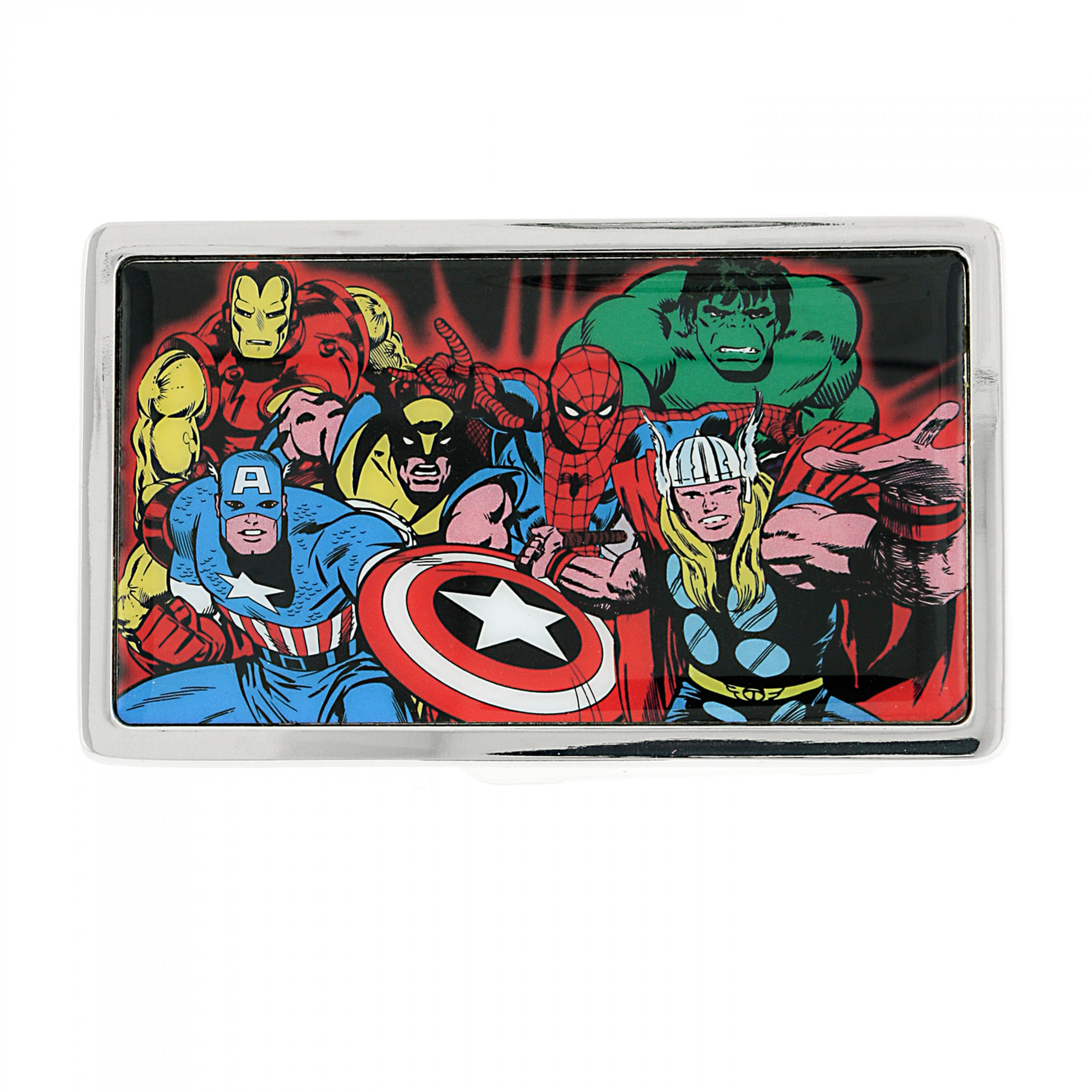 Marvel Heroes Graphic Belt Buckle