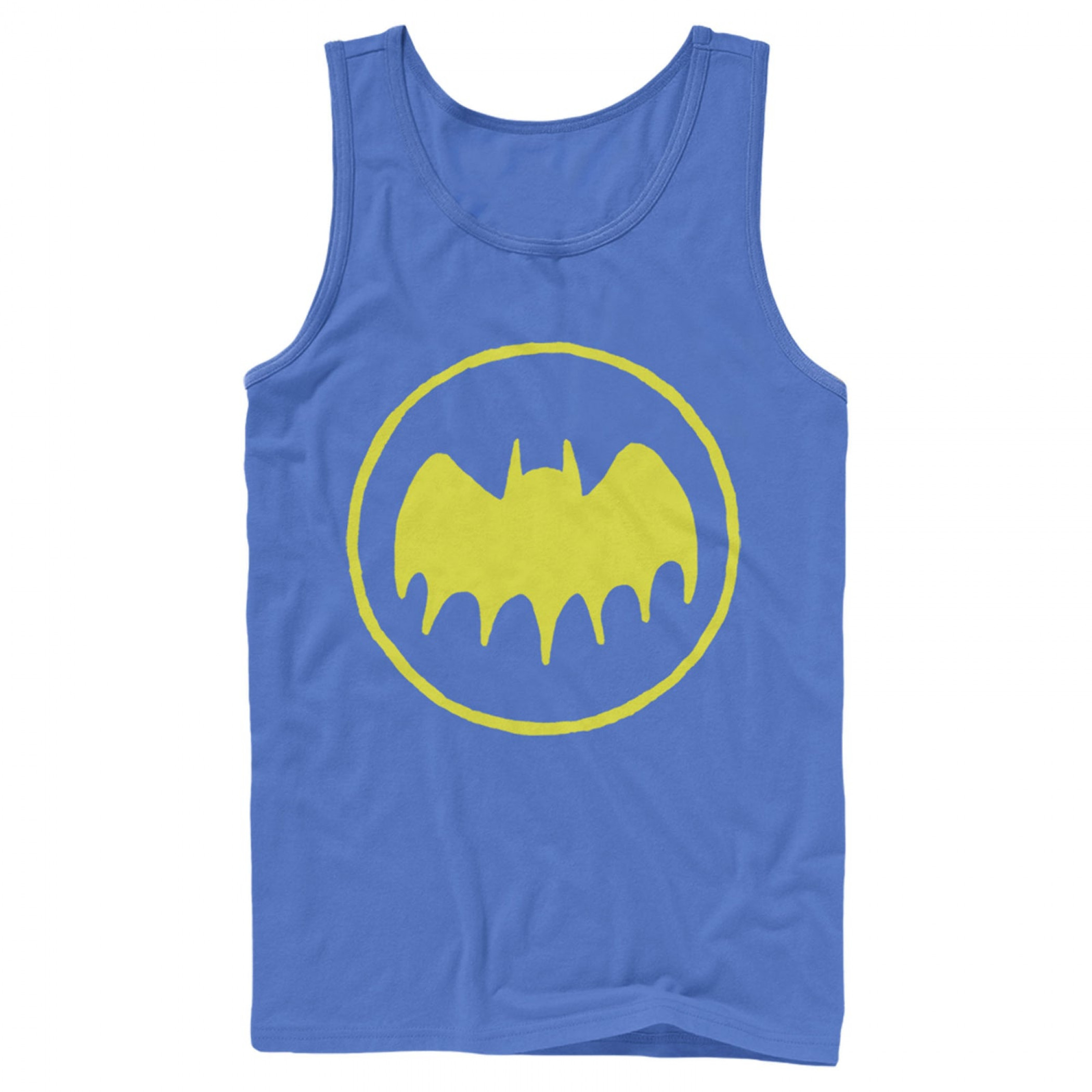 Batman Hand Logo Blue Men's Tank