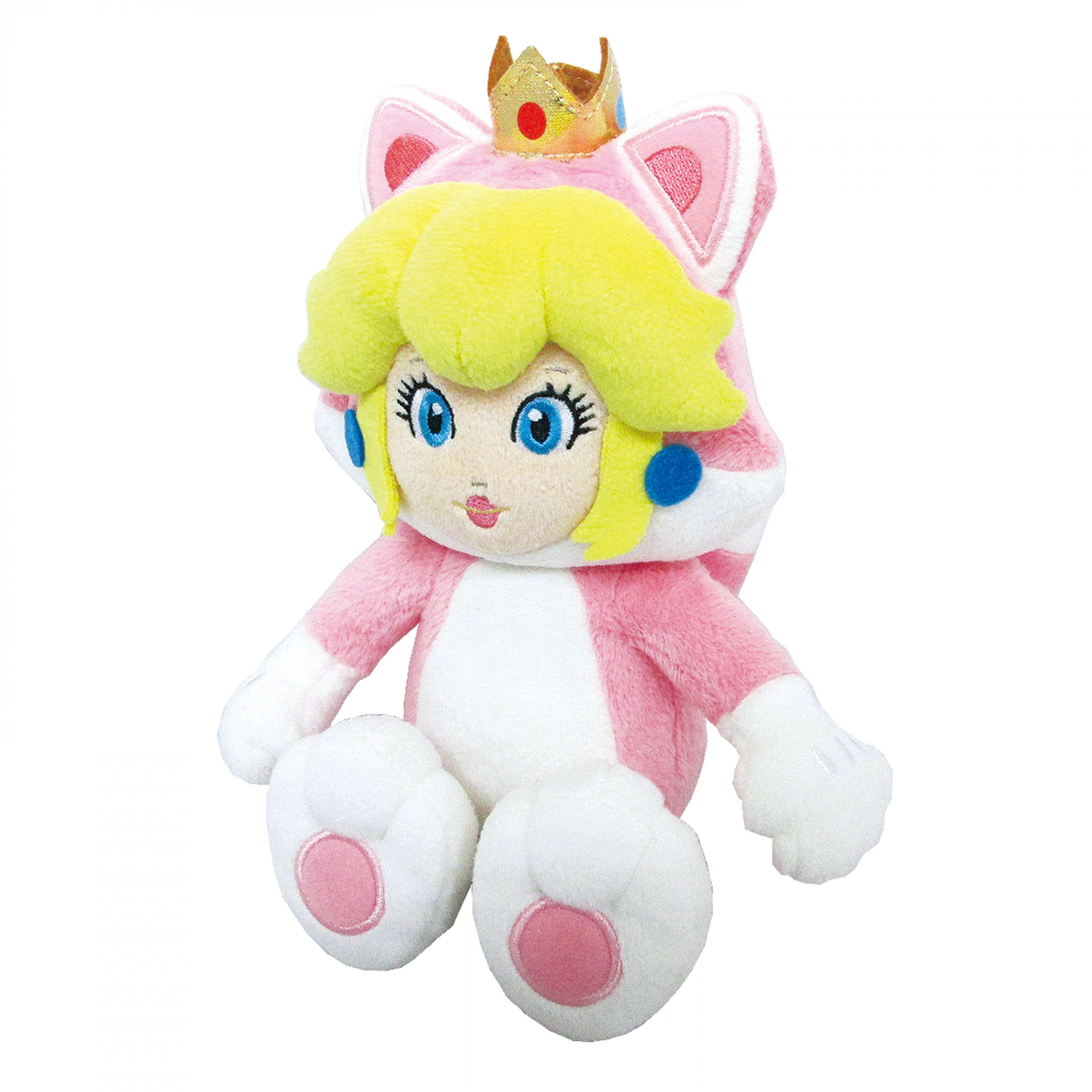 Super Mario Bros. Cat Peach 10" Plush Toy