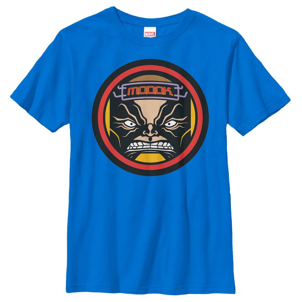Marvel Teams Modok Emblem Blue Youth T-Shirt