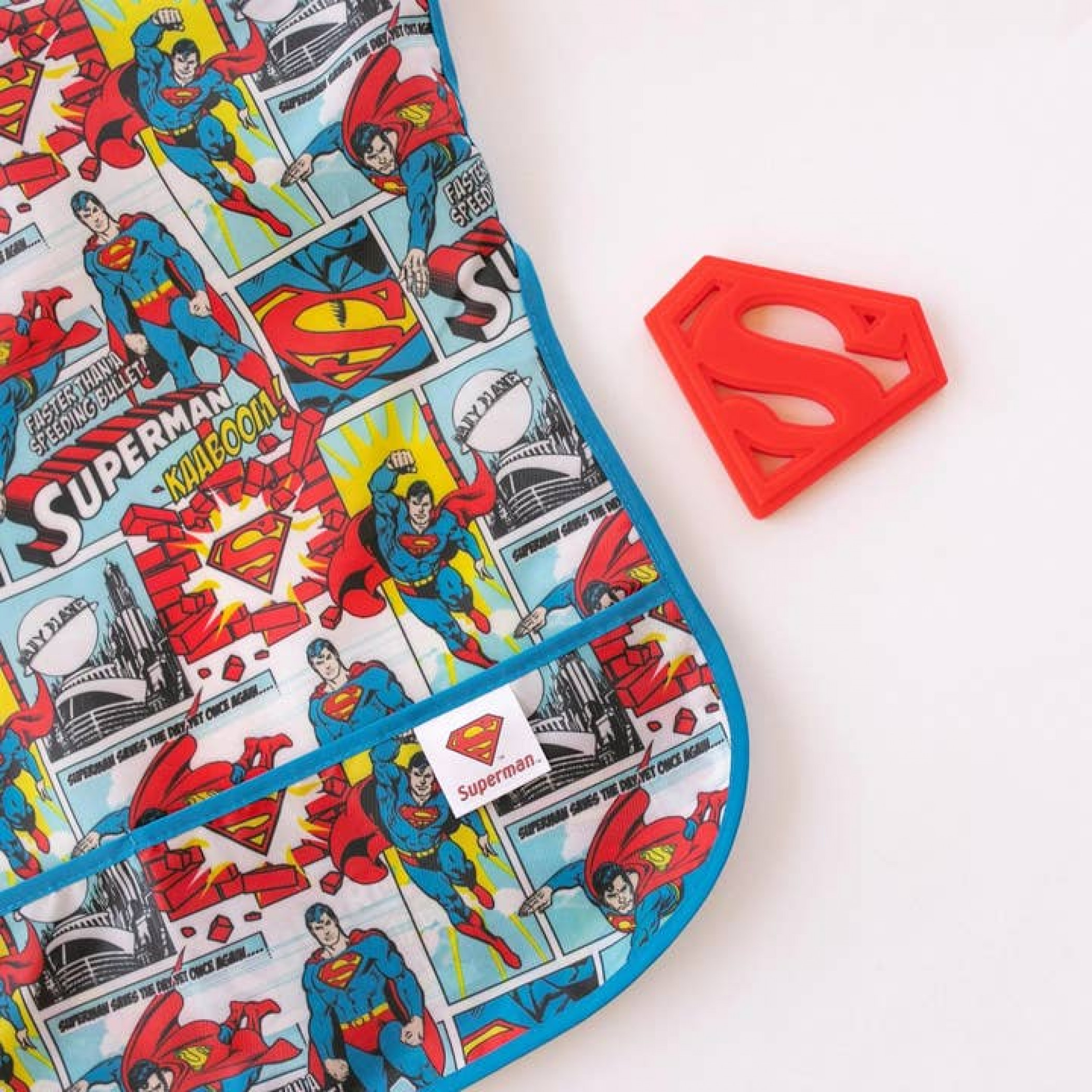 Superman Logo Silicone Teether