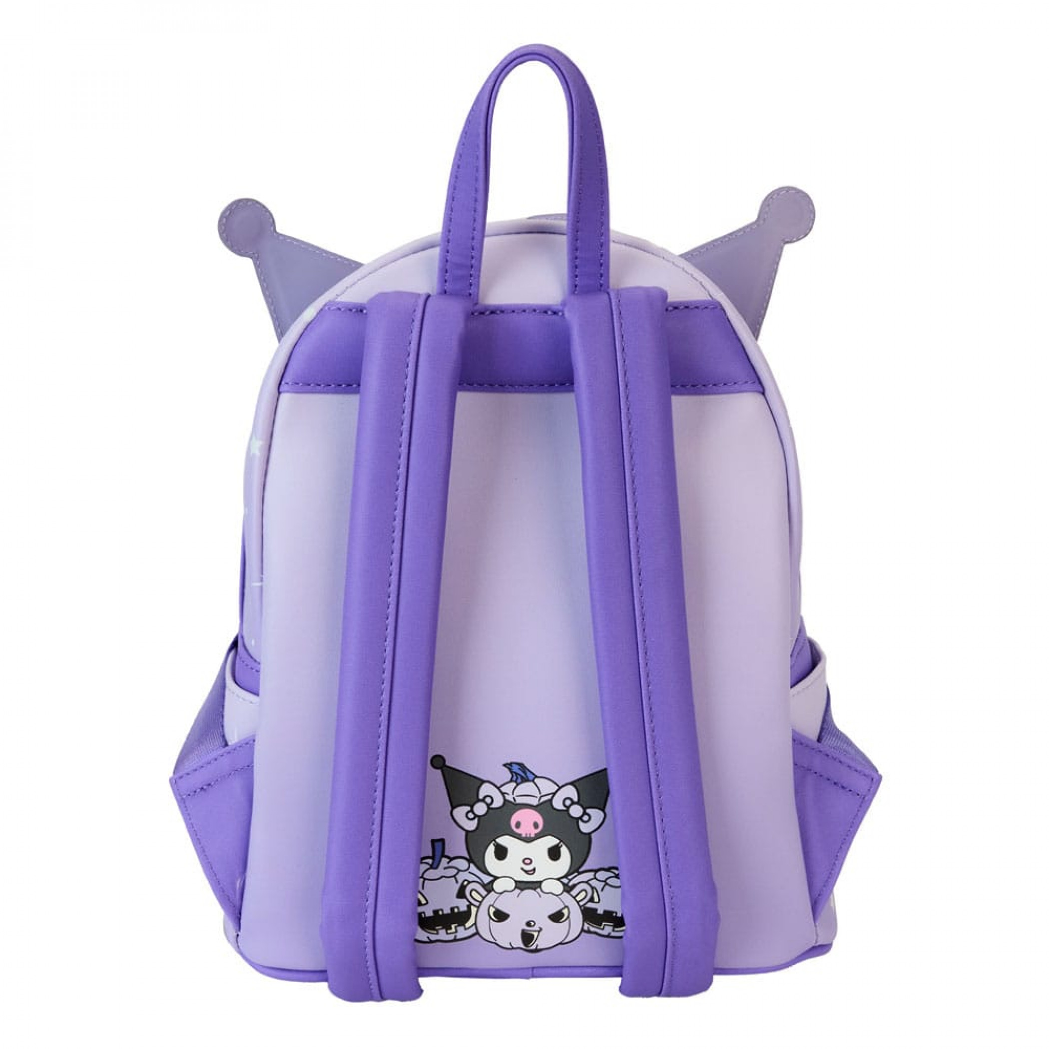 Sanrio Kuromi Carving Pumpkins Mini Backpack By Loungefly