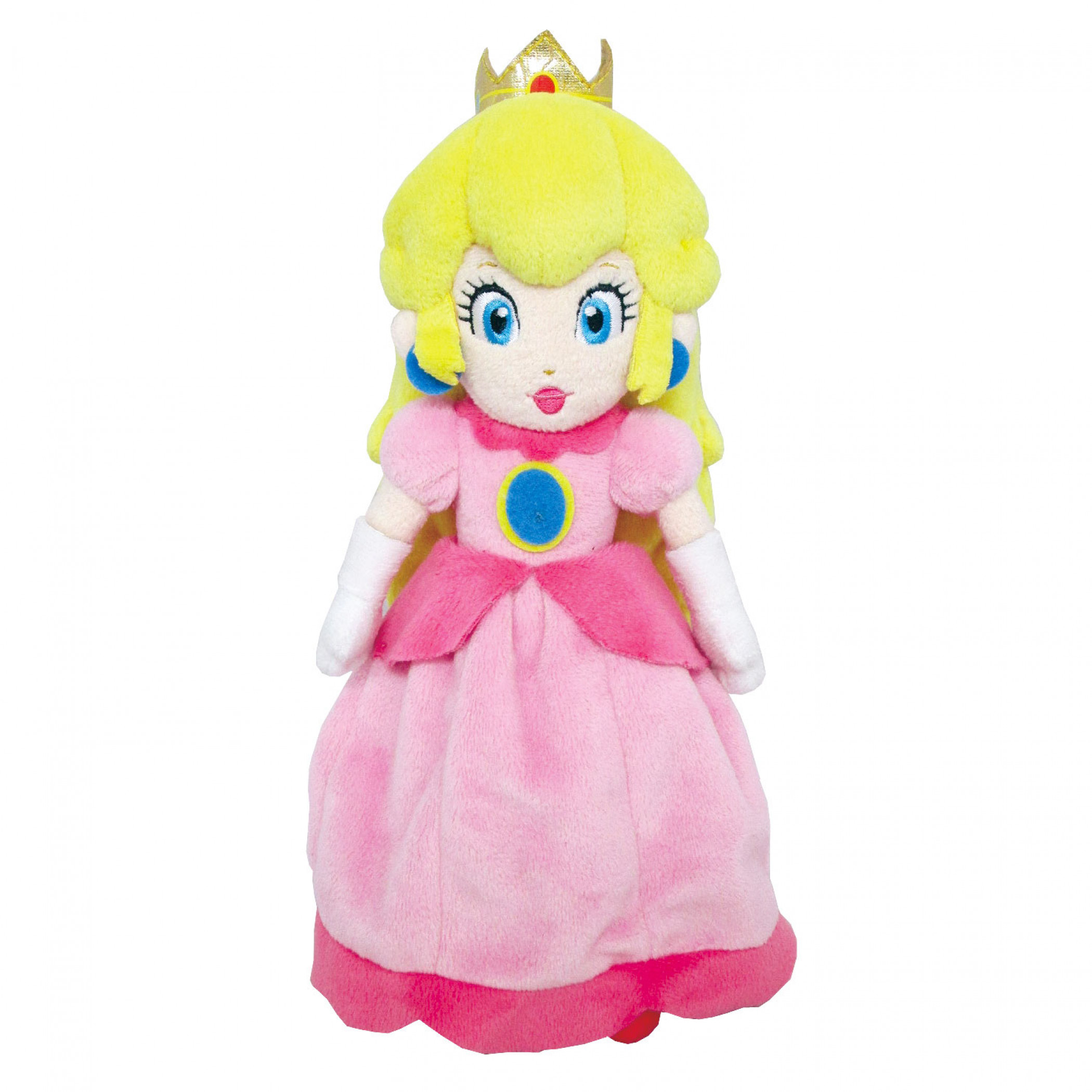 Super Mario Brothers Princess Peach 10 Inch Plush Doll