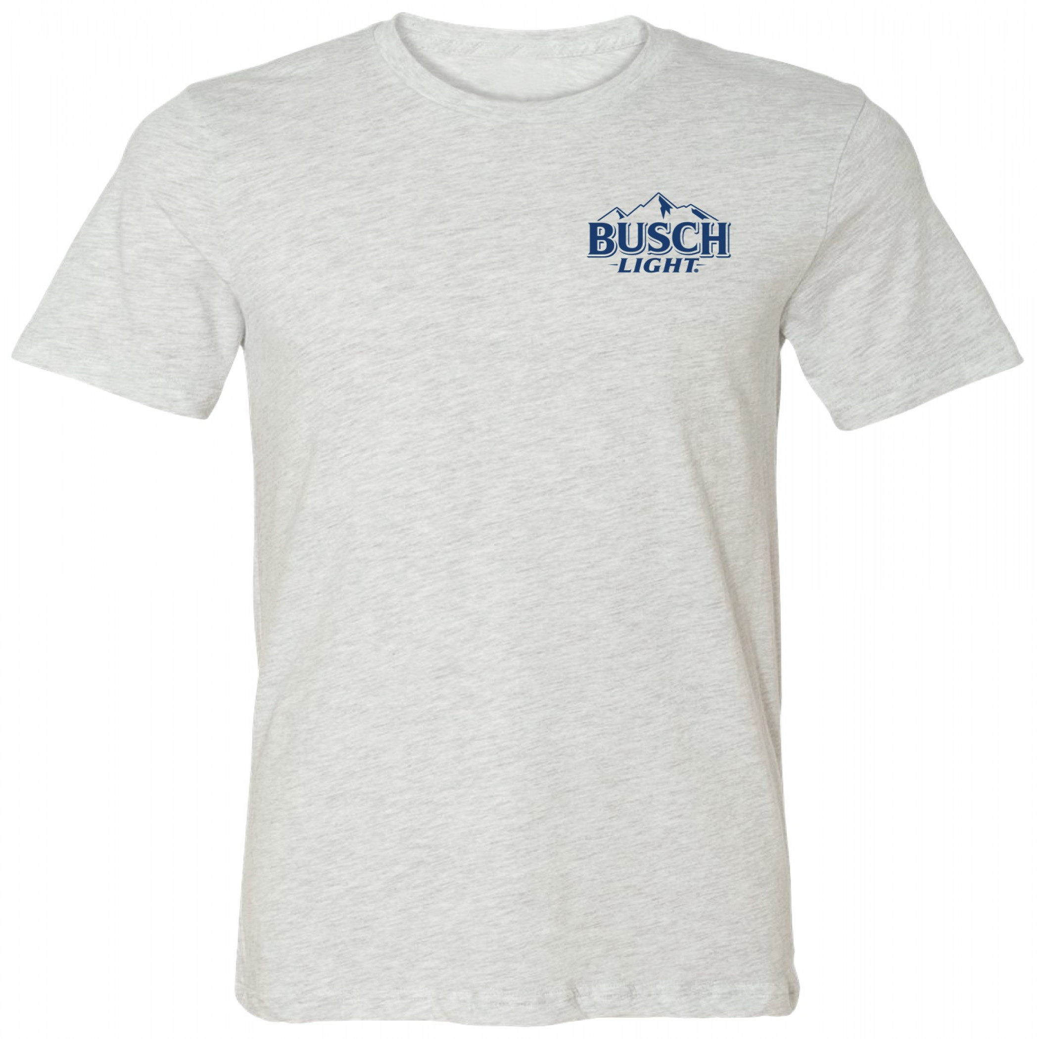 Busch Light Six Pack Front and Back Print T-Shirt