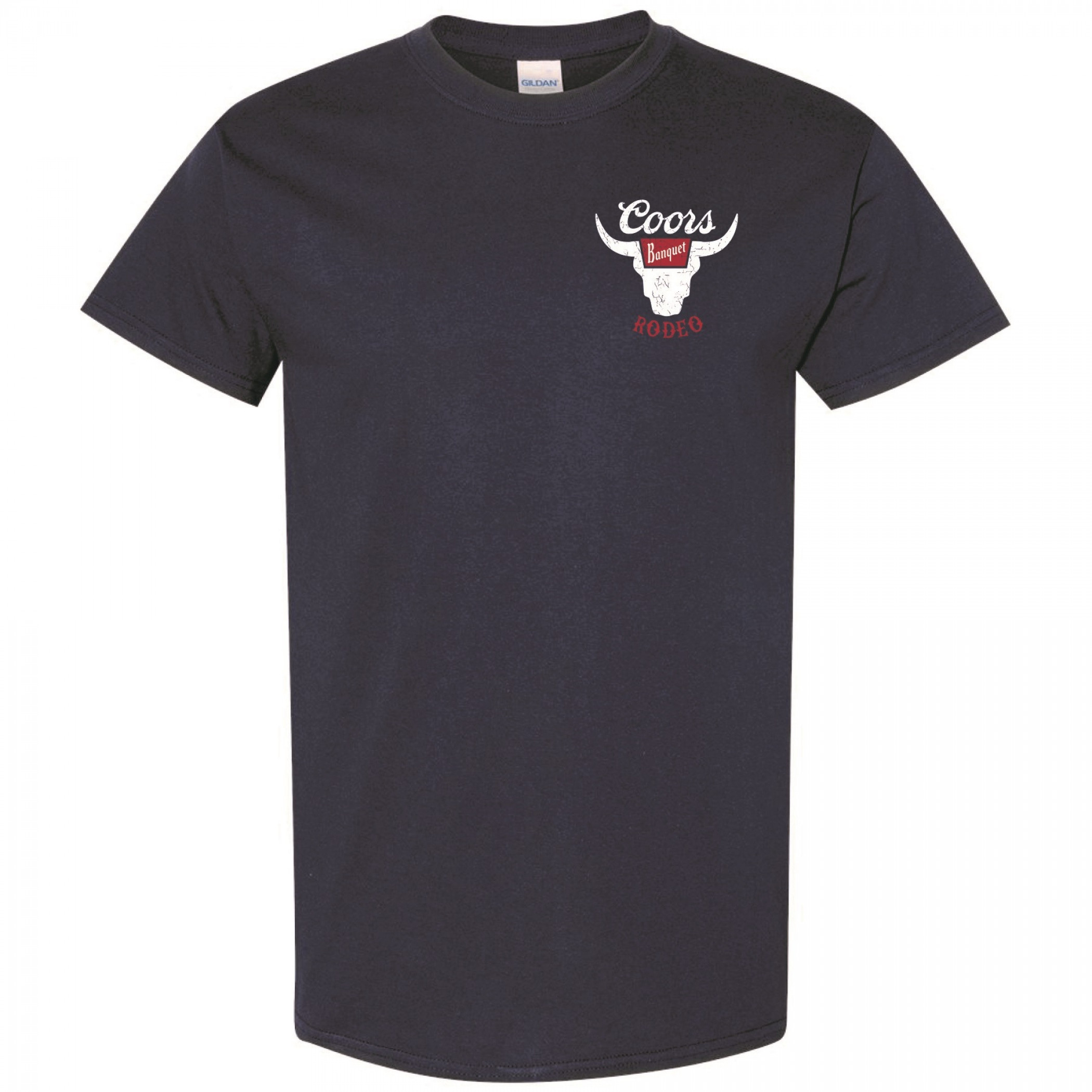 Coors Banquet Rodeo Navy Blue Colorway T-Shirt