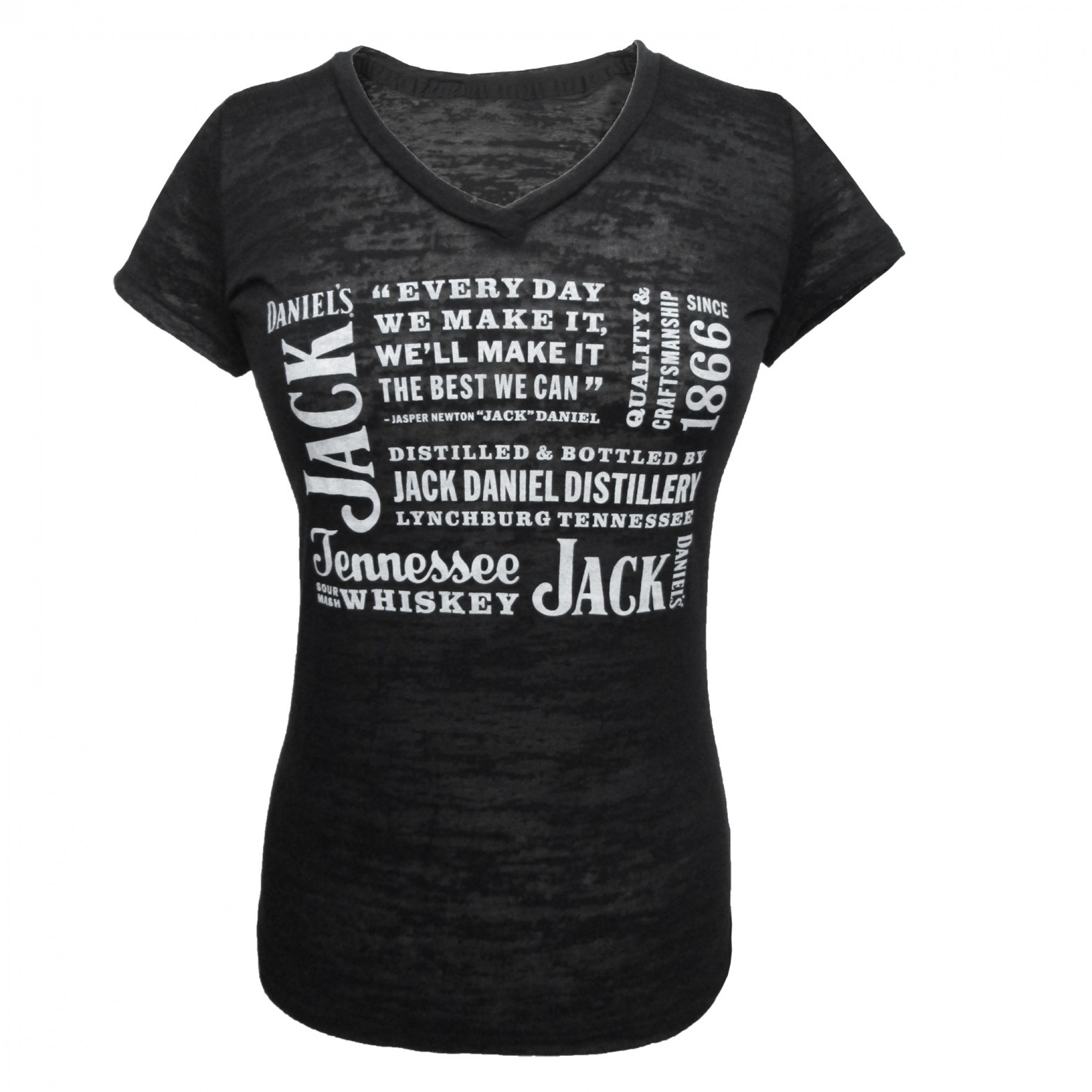 jack daniels t shirt women's