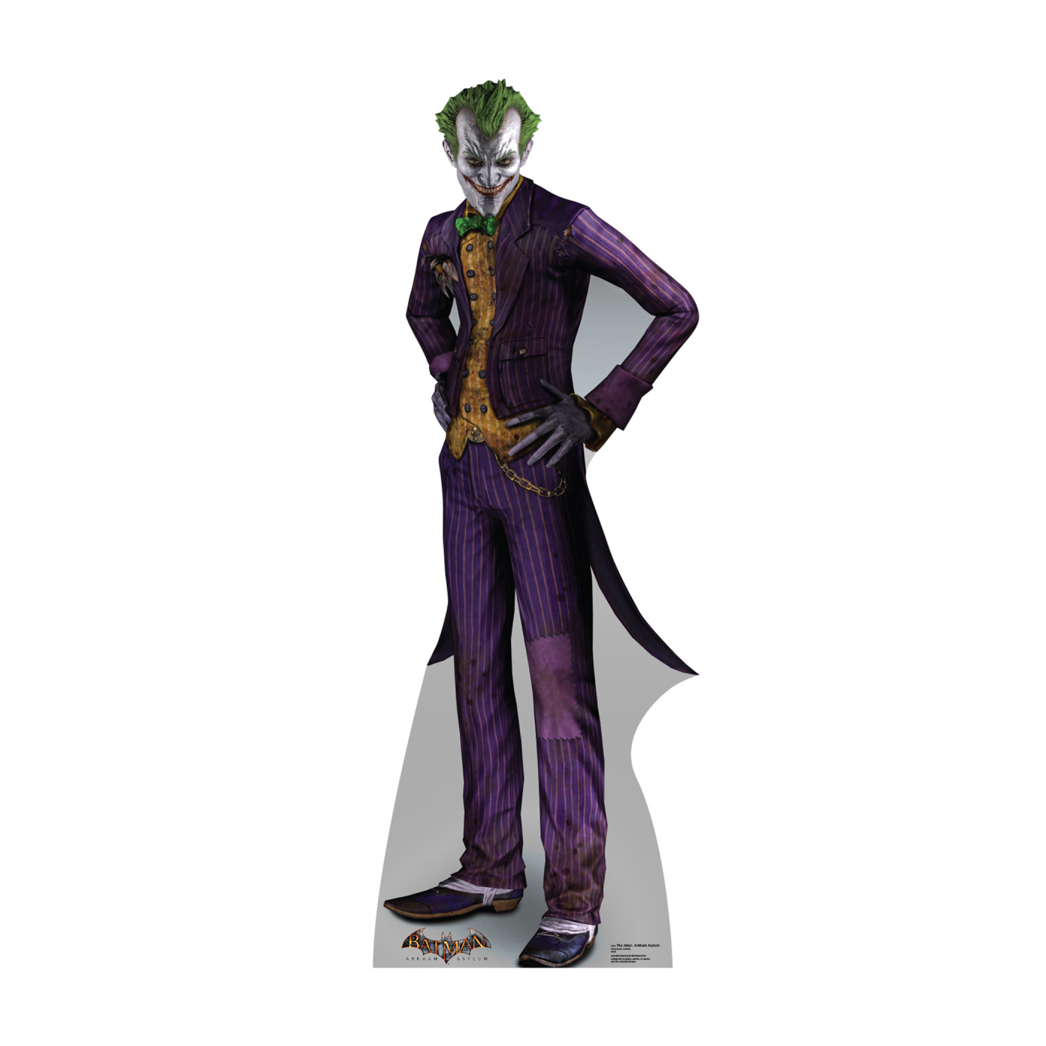 The Joker Arkham Asylum Cardboard Stand Up
