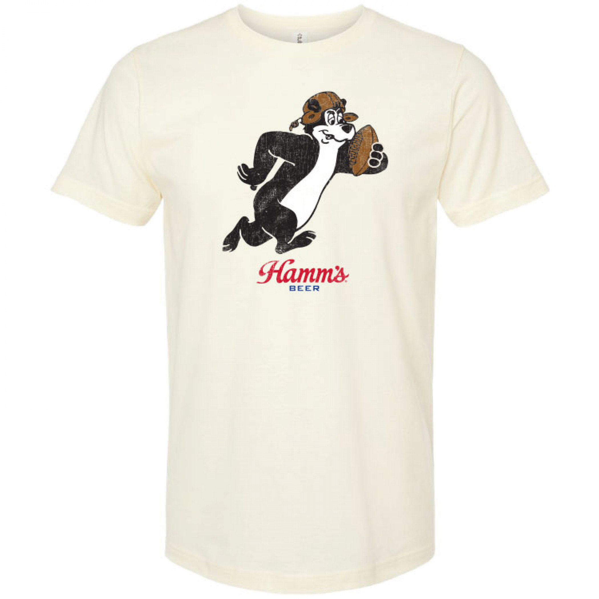 Hamm's Beer Football Sprint T-Shirt