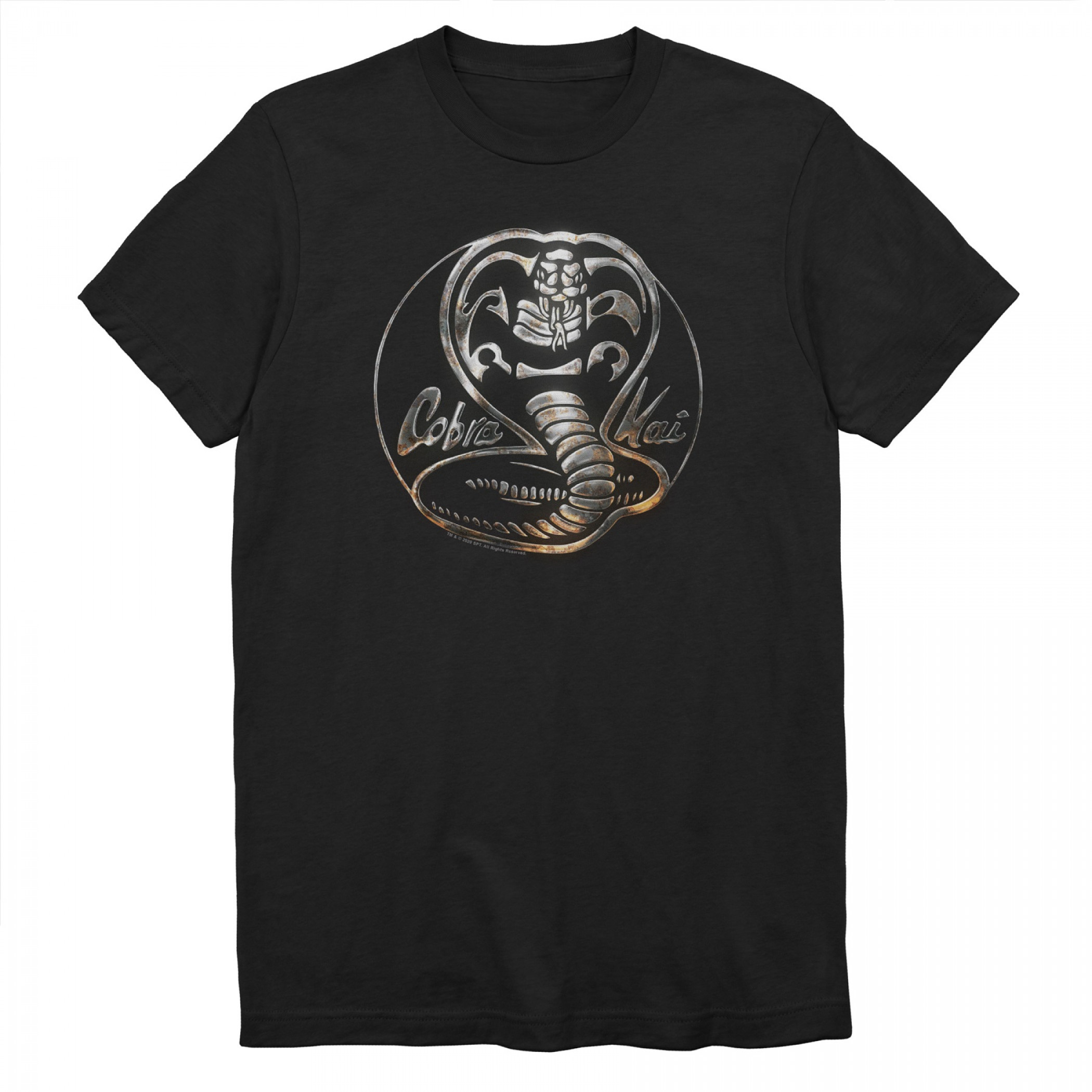 Silver Cobra Kai T Shirt Karate Kid 