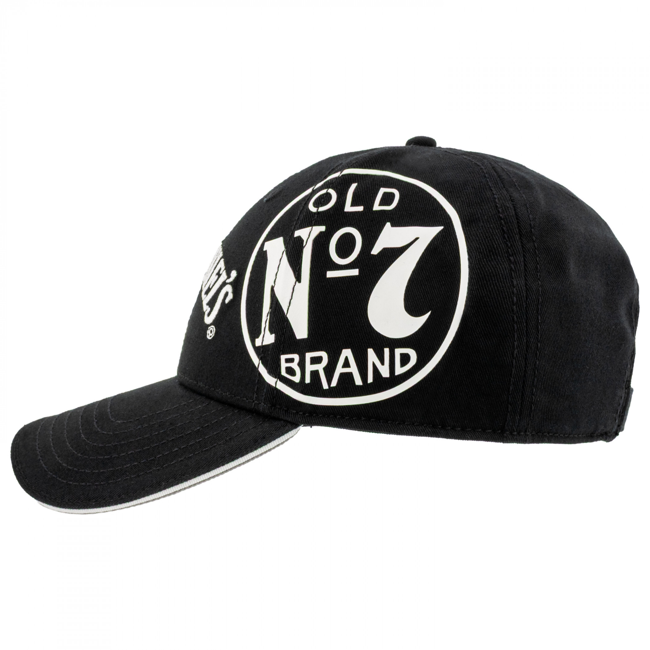Jack Daniel's Old No. 7 Side Logo Adjustable Black Hat - WearYourBeer