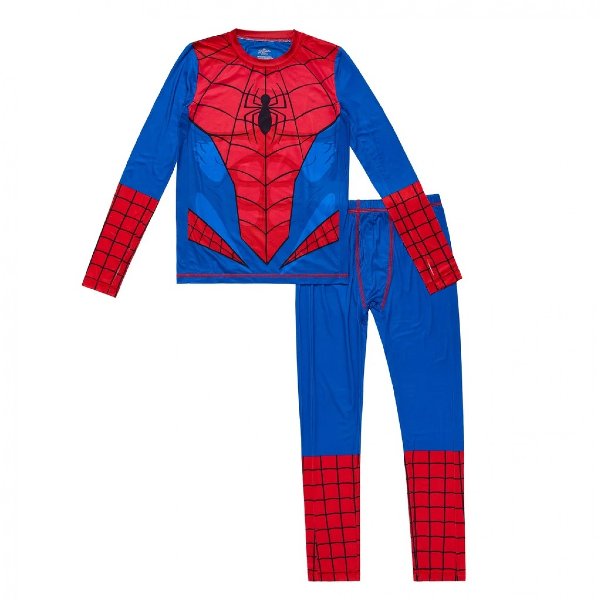 Spider-Man Costume Big Boys 2-Piece Pajama Set
