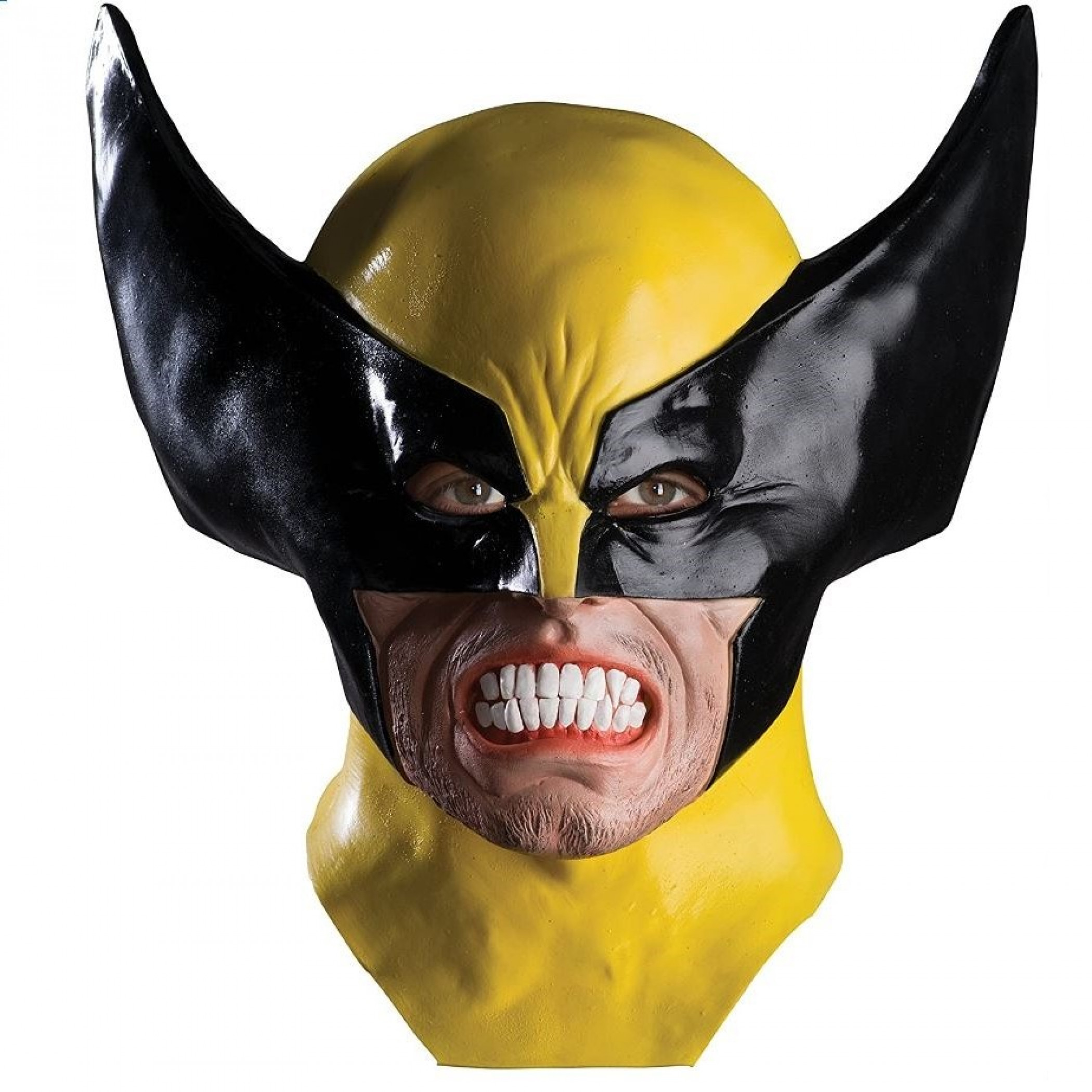 Deadpool Wolverine Ladypool Latex Mask – Halloween Full Face Headgear – Adult Unisex Red