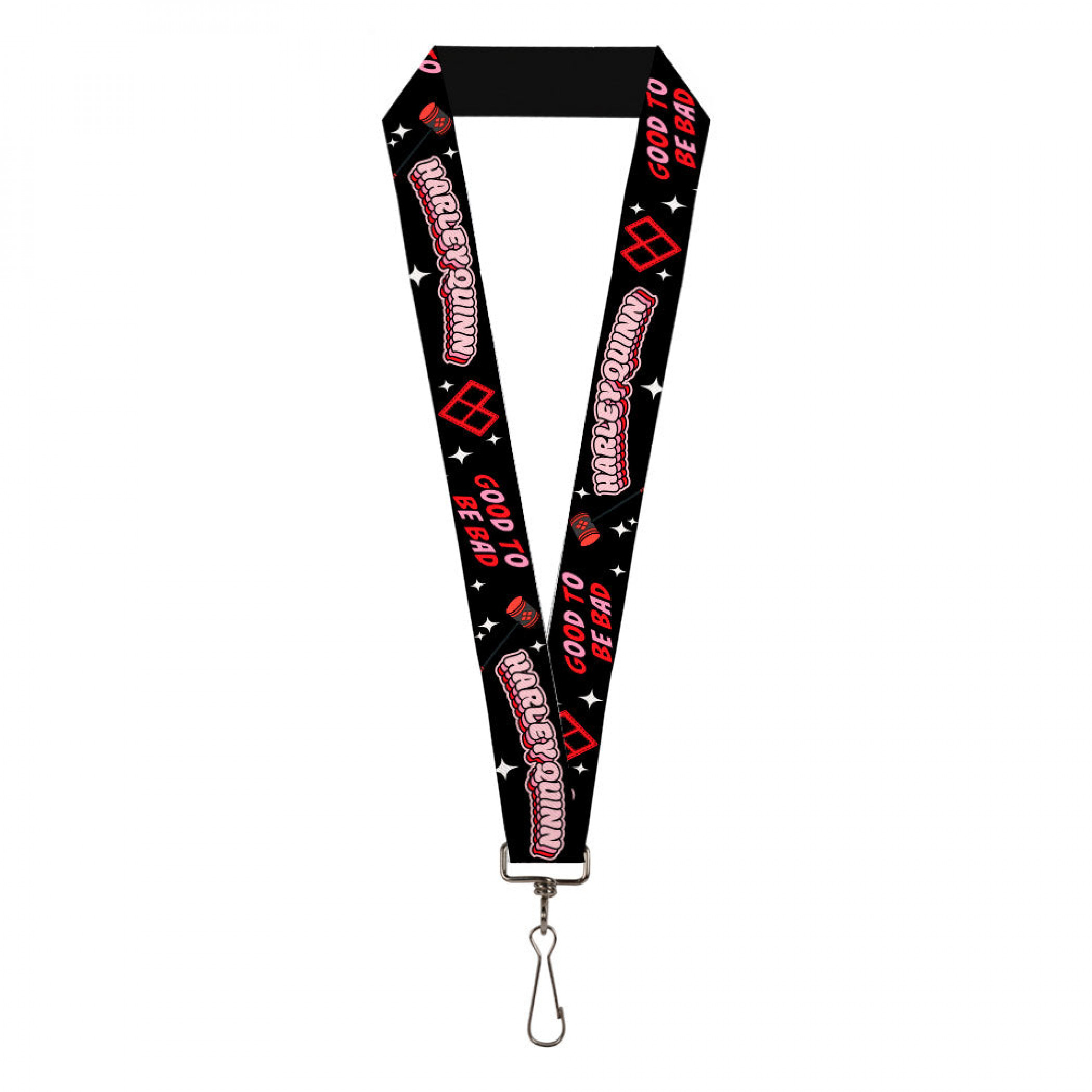 Harley Quinn Good to Be Bad Lanyard