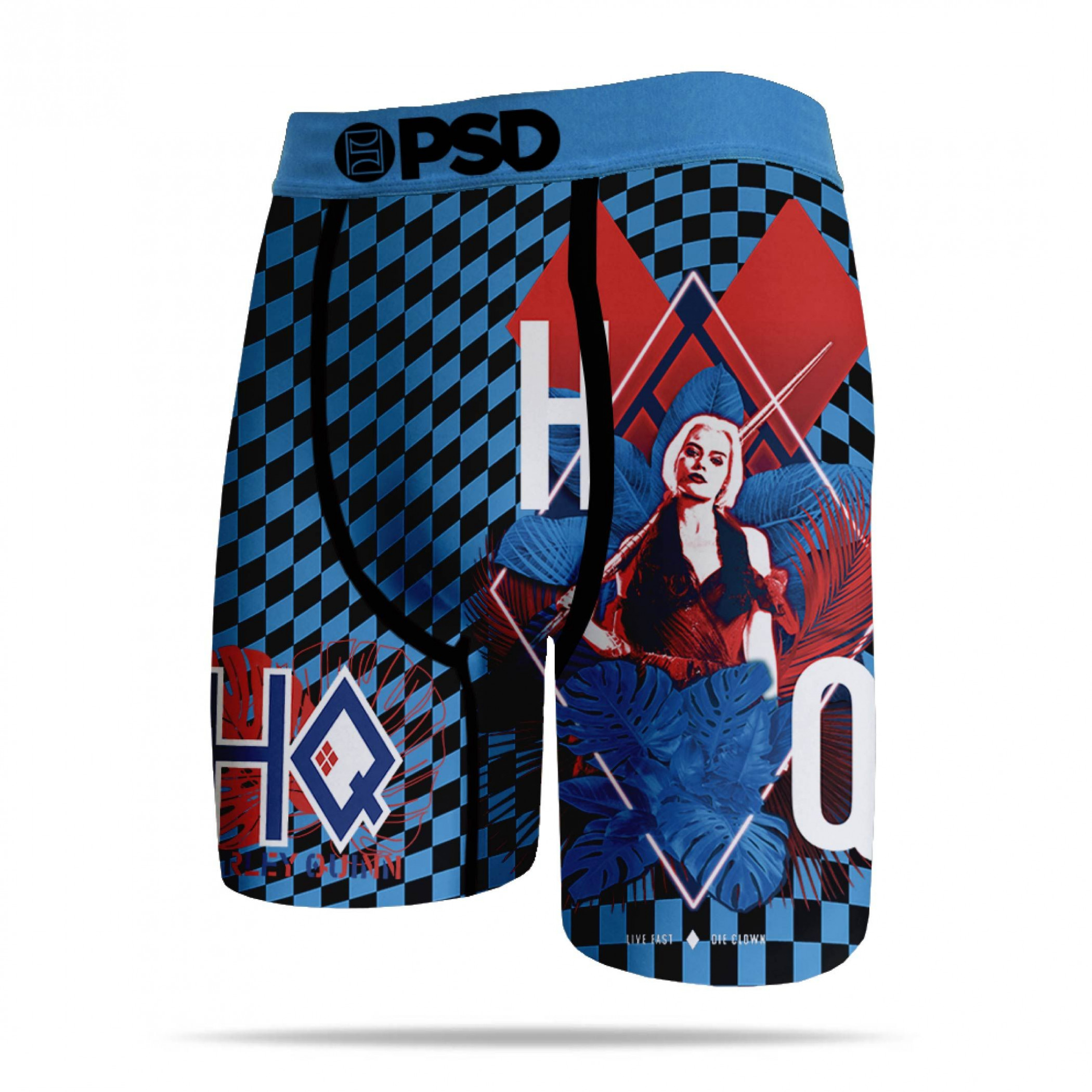 Harley Quinn Checkers Men's PSD Boxer Briefs