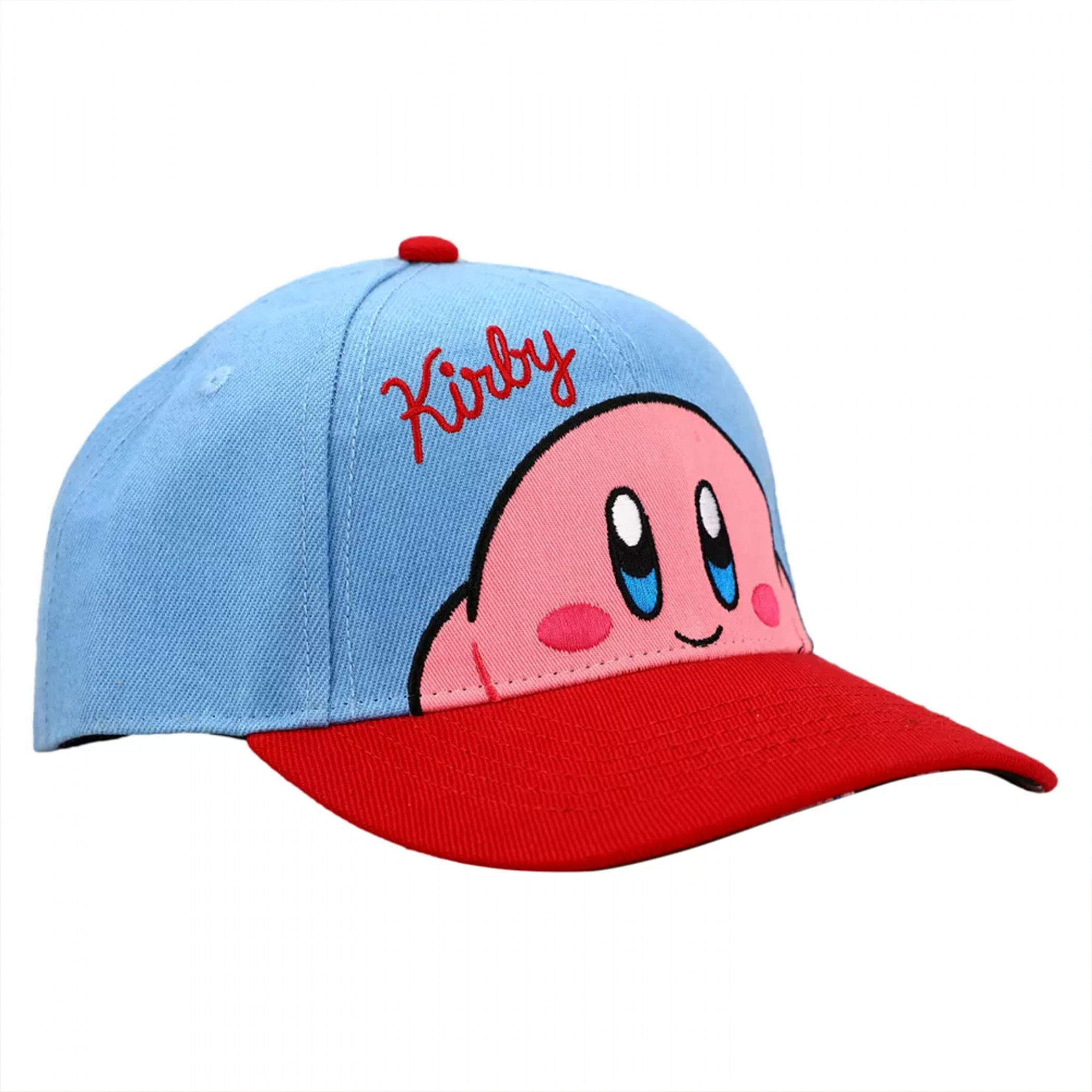 Kirby Peek-A-Boo Embroidered Pre-Curved Snapback Hat