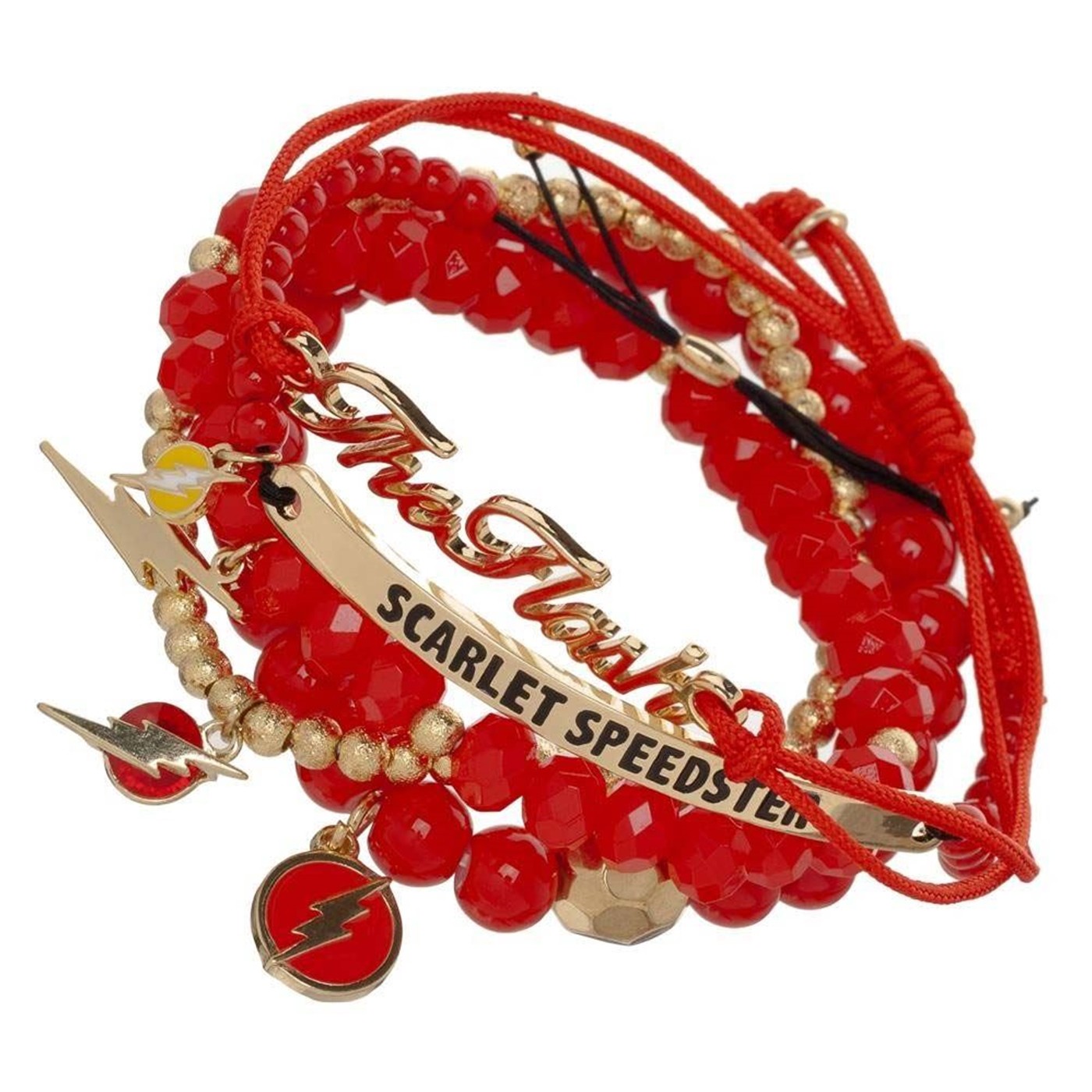 Flash Icon Arm Party Bracelet Set