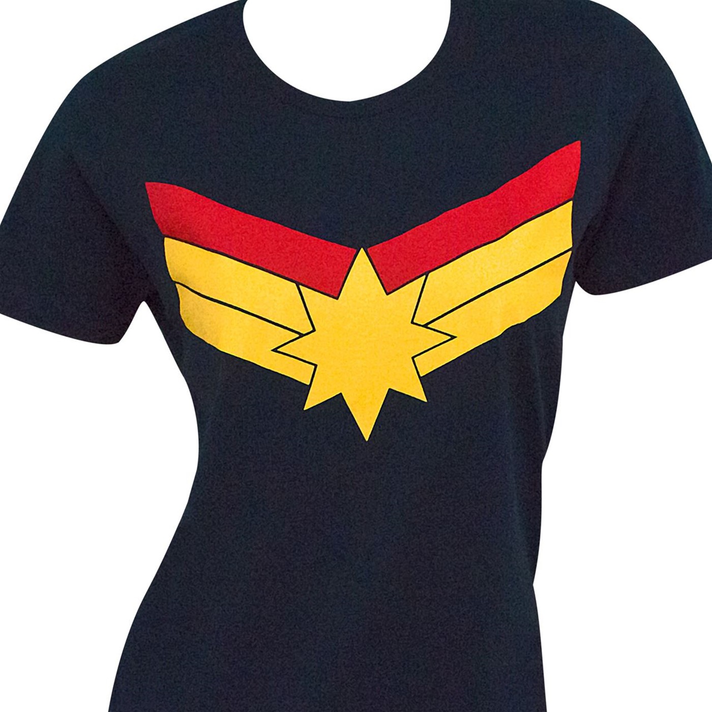 Captain Marvel Symbol Women's Standard TShirt