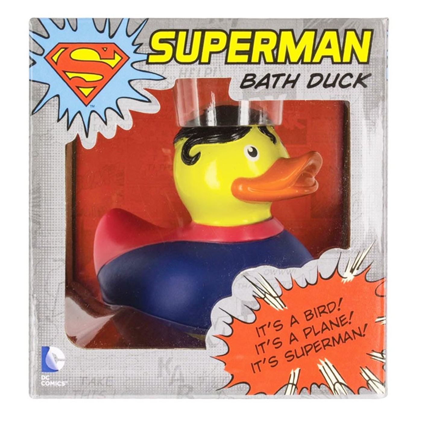 Superman Rubber Ducky Bath Duck