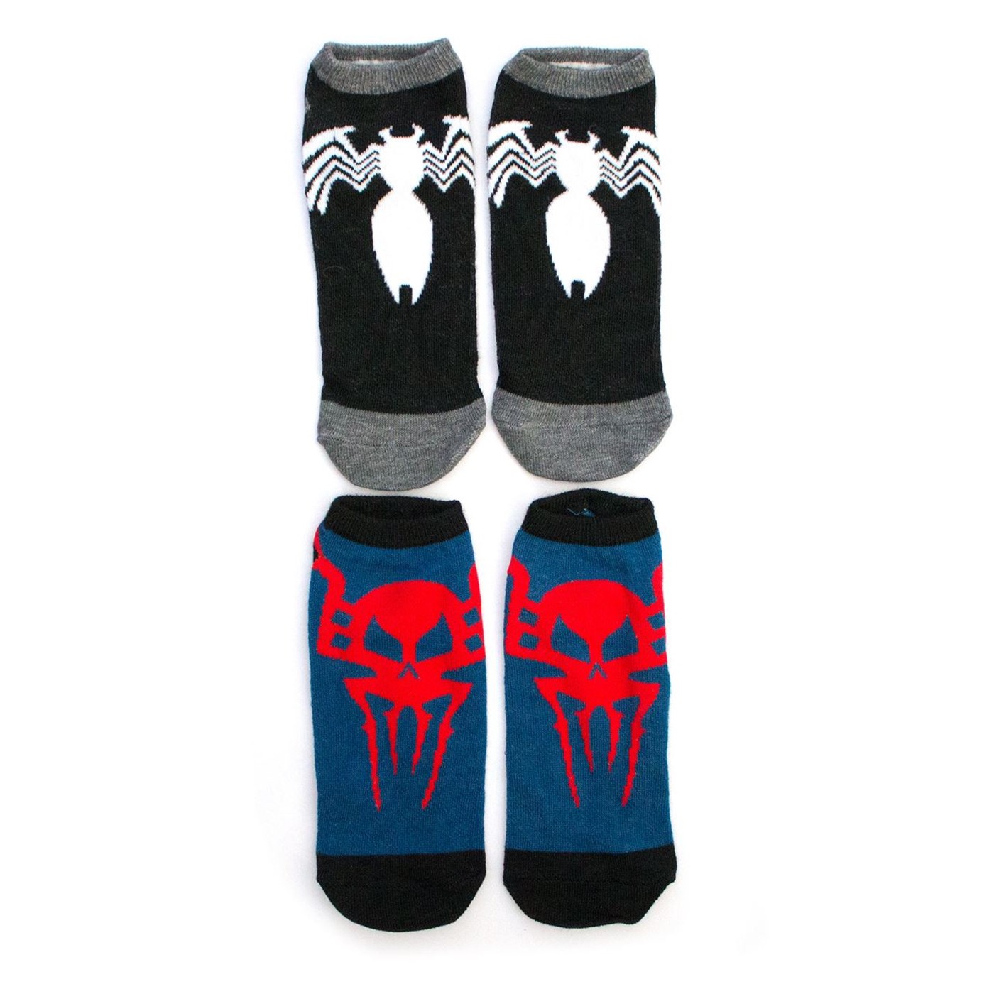 Venom and Spider-Man 2-pack Women's Ankle socks