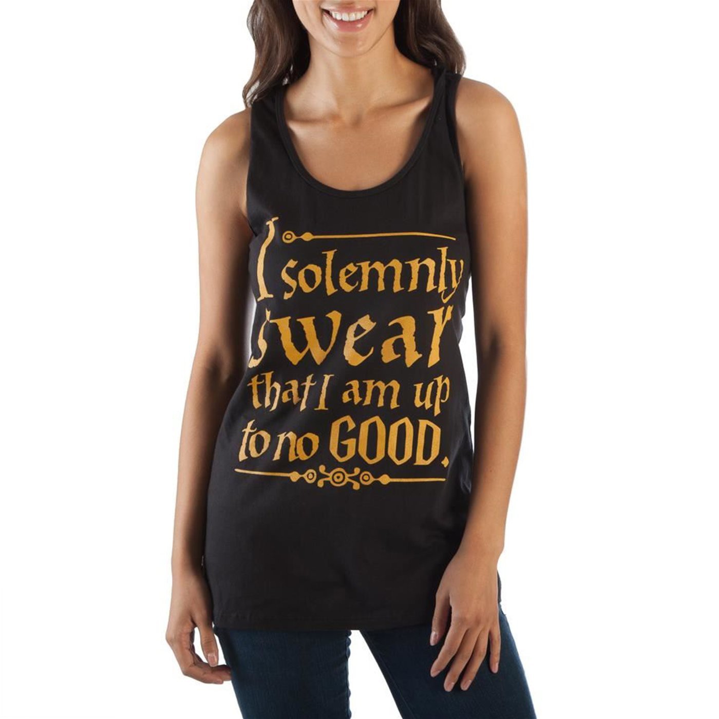 Harry Potter Harry Potter I Solemnly Swear' Women's Flowy Tank Top